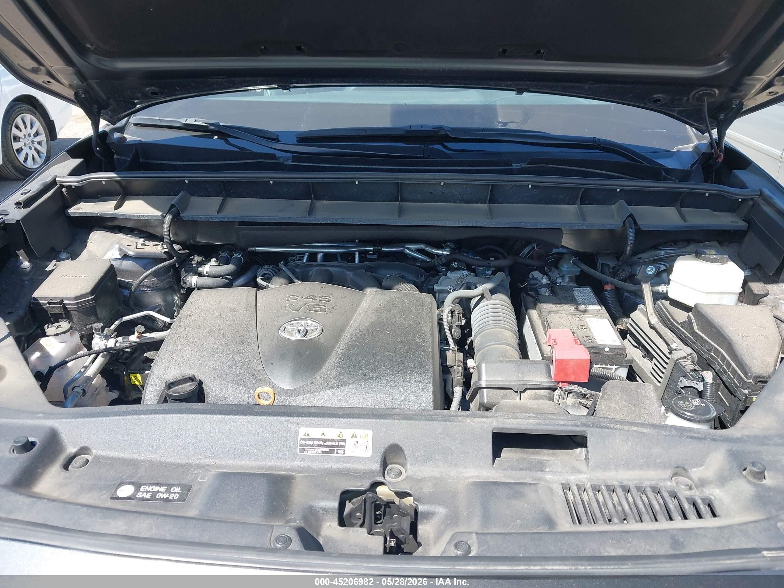 2020 Toyota Highlander Xle Gray vin: 5TDHZRBH0LS035753