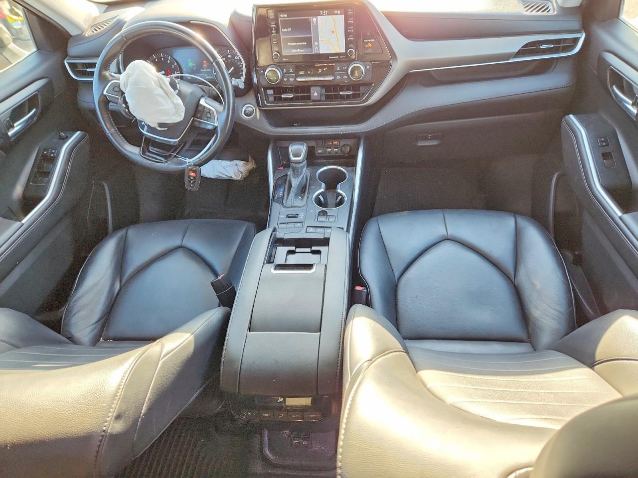 2020 Toyota Highlander Xle Gray vin: 5TDHZRBH1LS030318