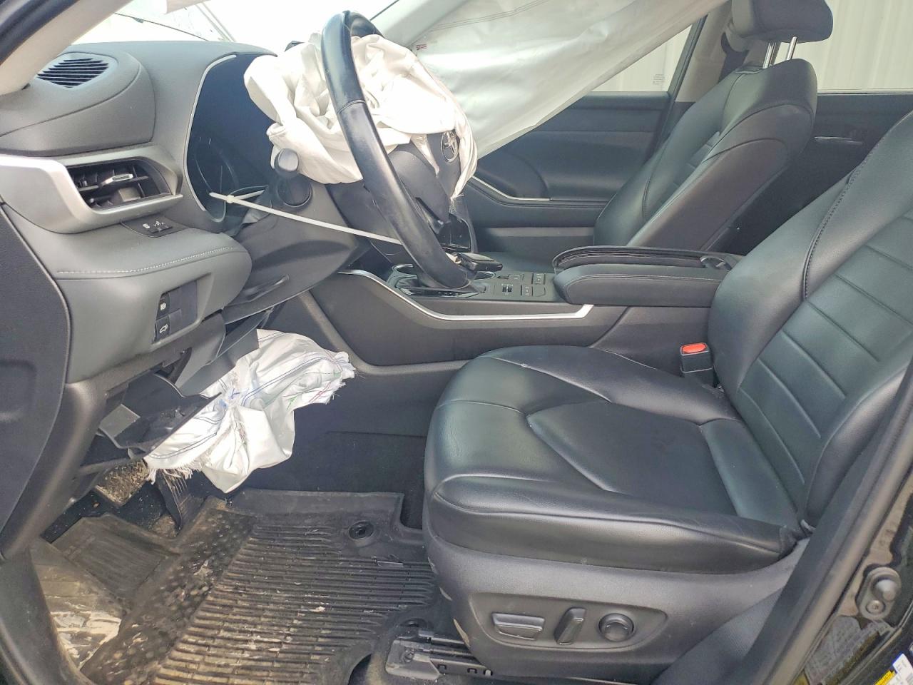 2021 Toyota Highlander Xle Black vin: 5TDHZRBH7MS546135