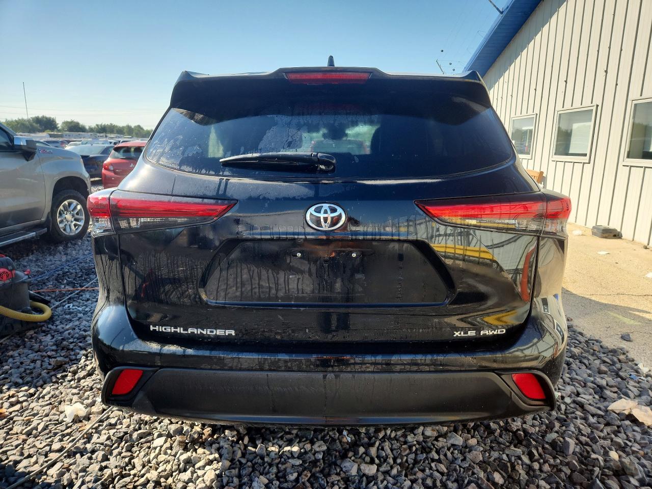 2021 Toyota Highlander Xle Black vin: 5TDHZRBHXMS552088