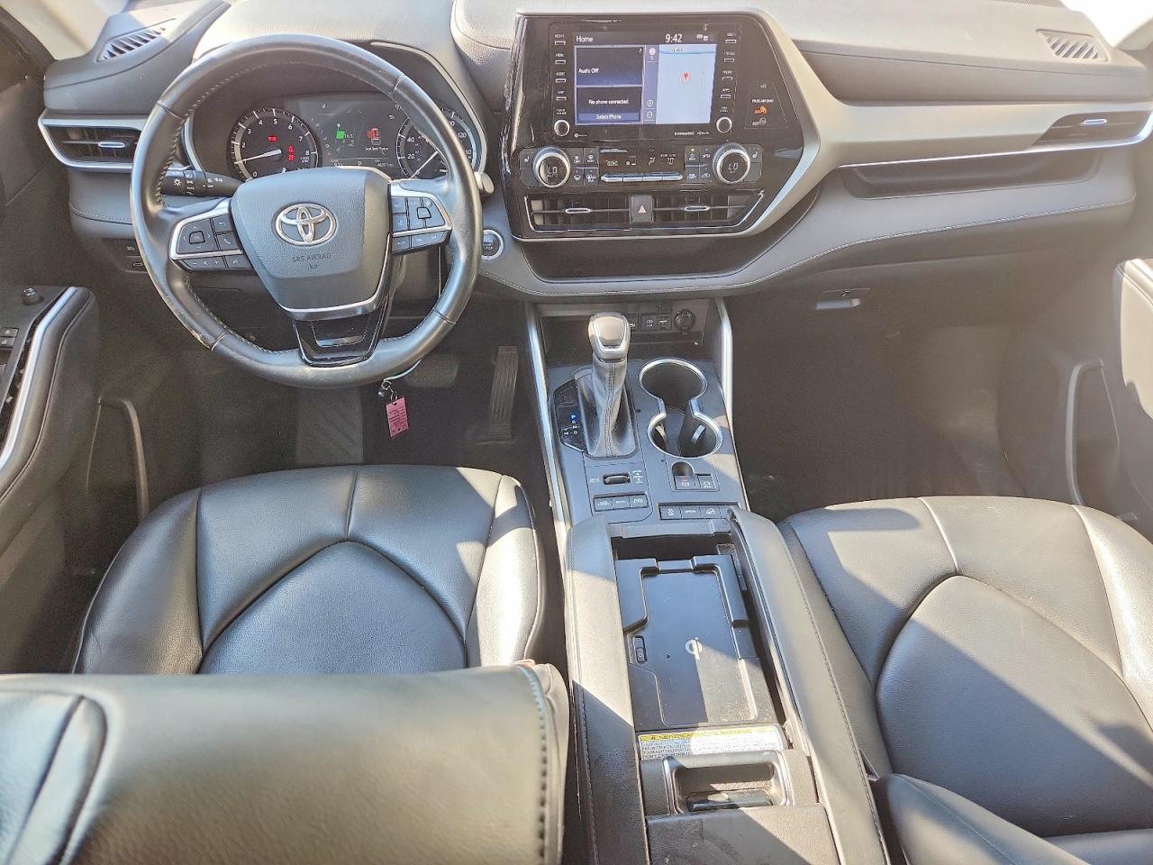 2021 Toyota Highlander Xle Black vin: 5TDHZRBHXMS552088