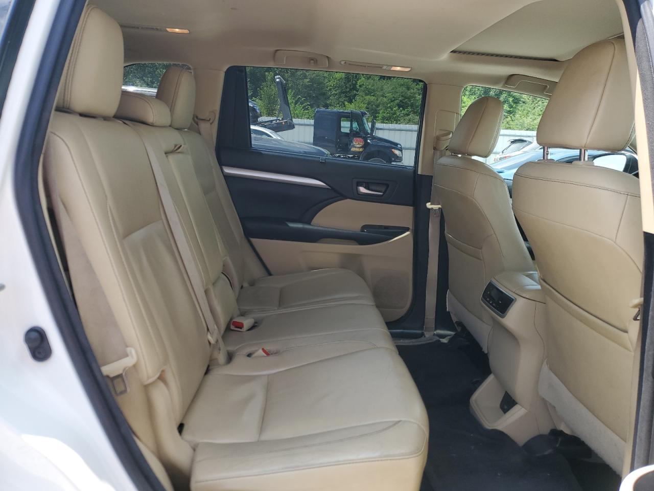 2018 Toyota Highlander Hybrid Белый vin: 5TDJGRFH1JS046727
