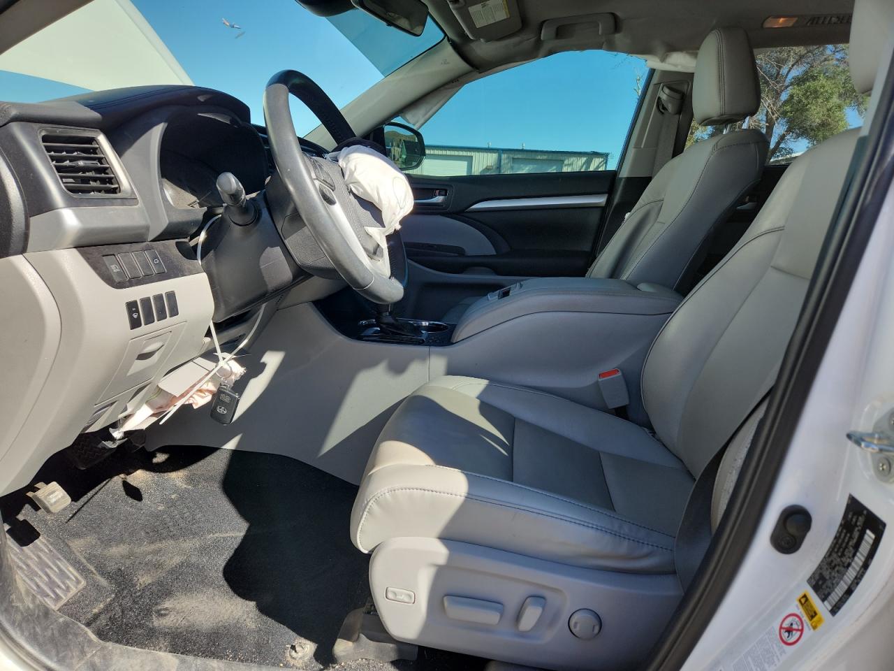 2019 Toyota Highlander Hybrid Белый vin: 5TDJGRFHXKS075693