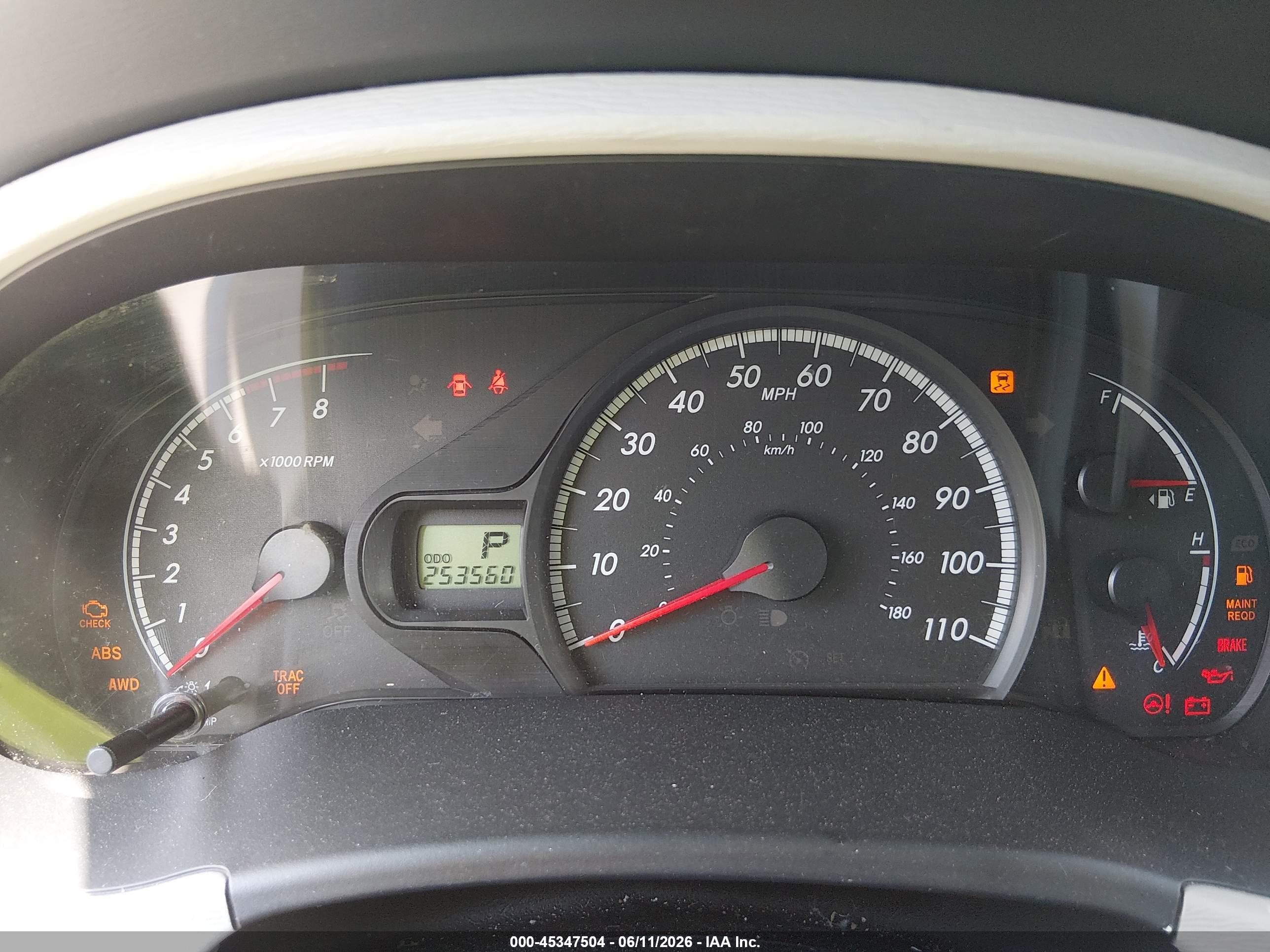 2013 Toyota Sienna Le 7 Passenger Gray vin: 5TDJK3DC0DS065888