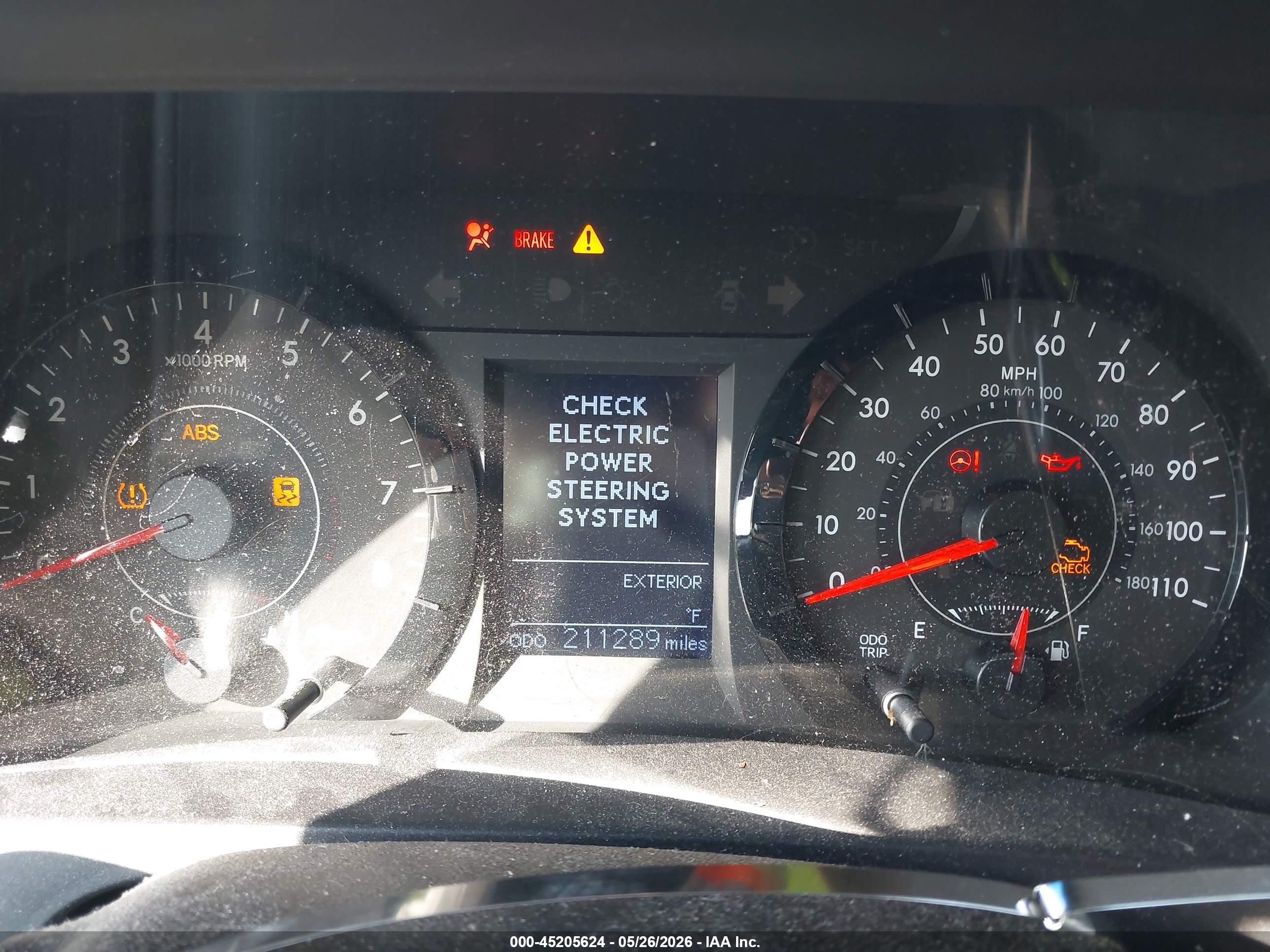 2015 Toyota Sienna Le 7 Passenger Серый vin: 5TDJK3DC5FS106437