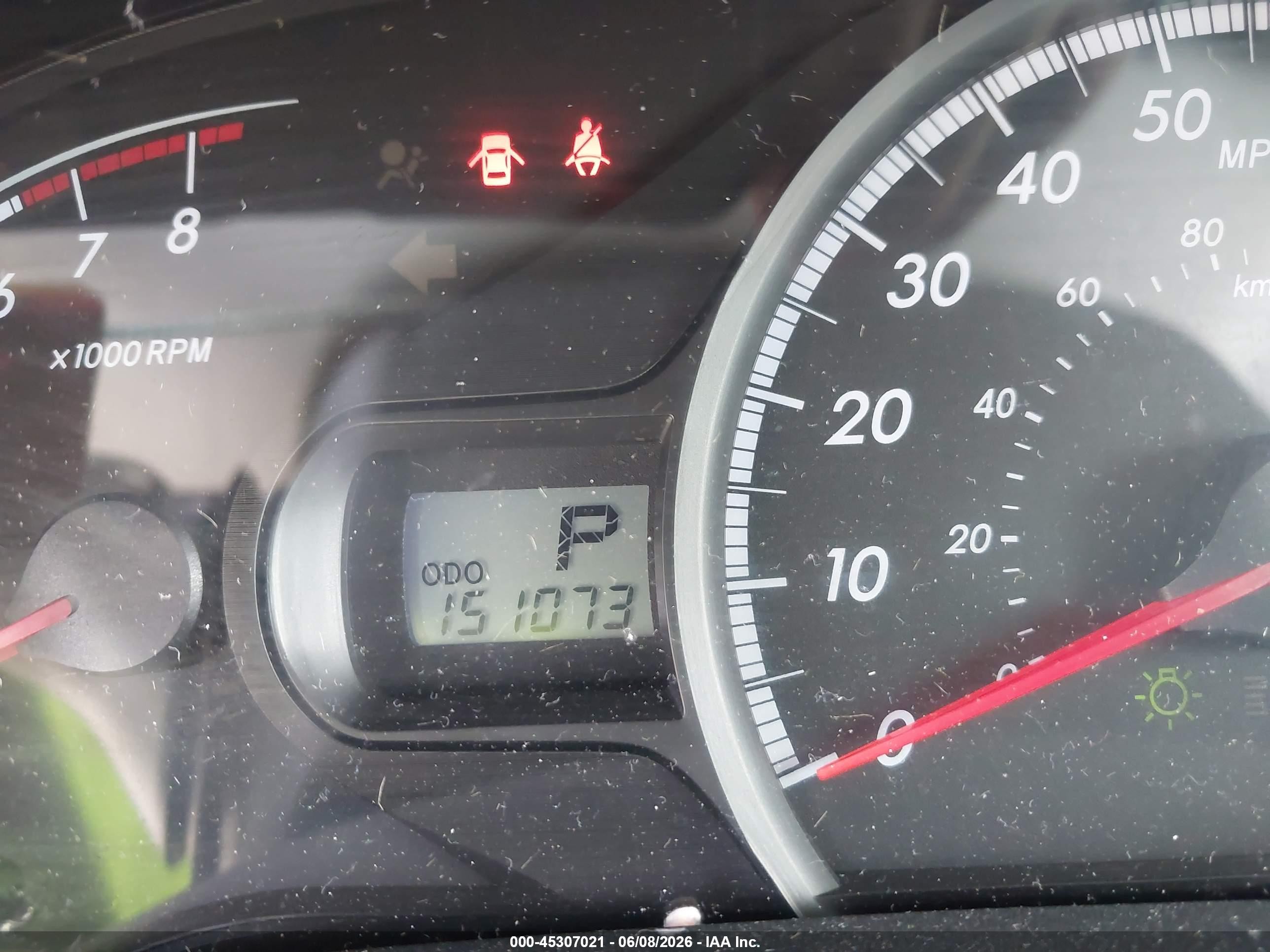 2012 Toyota Sienna Le 7 Passenger Gray vin: 5TDJK3DC6CS041982