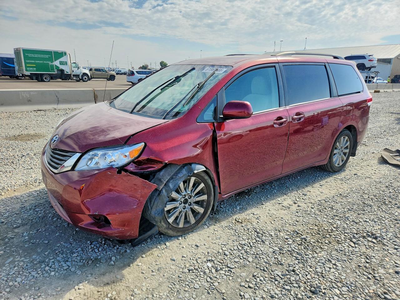 2013 Toyota Sienna Le Red vin: 5TDJK3DC8DS050149
