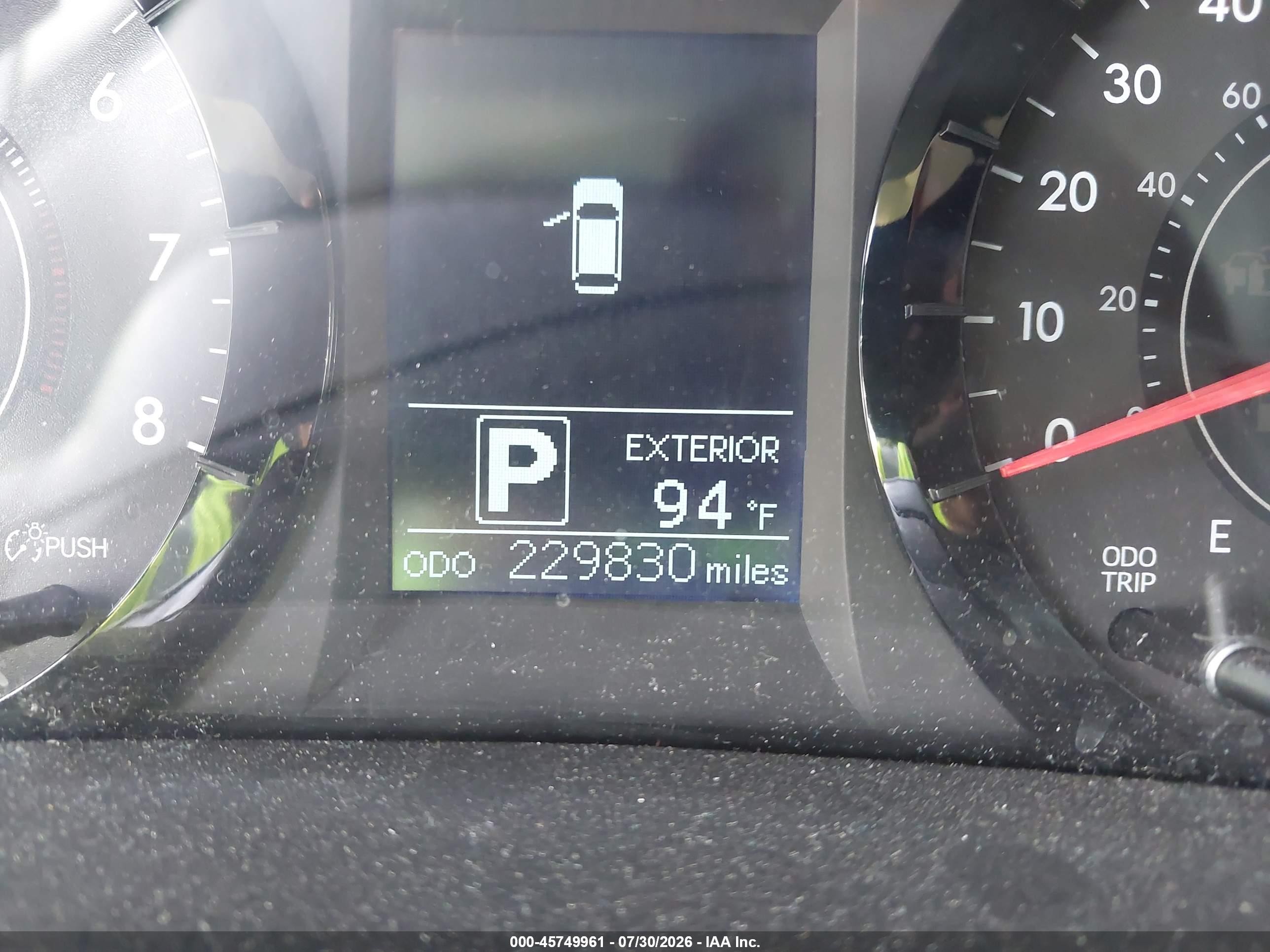 2015 Toyota Sienna Le 7 Passenger Blue vin: 5TDJK3DC8FS118355