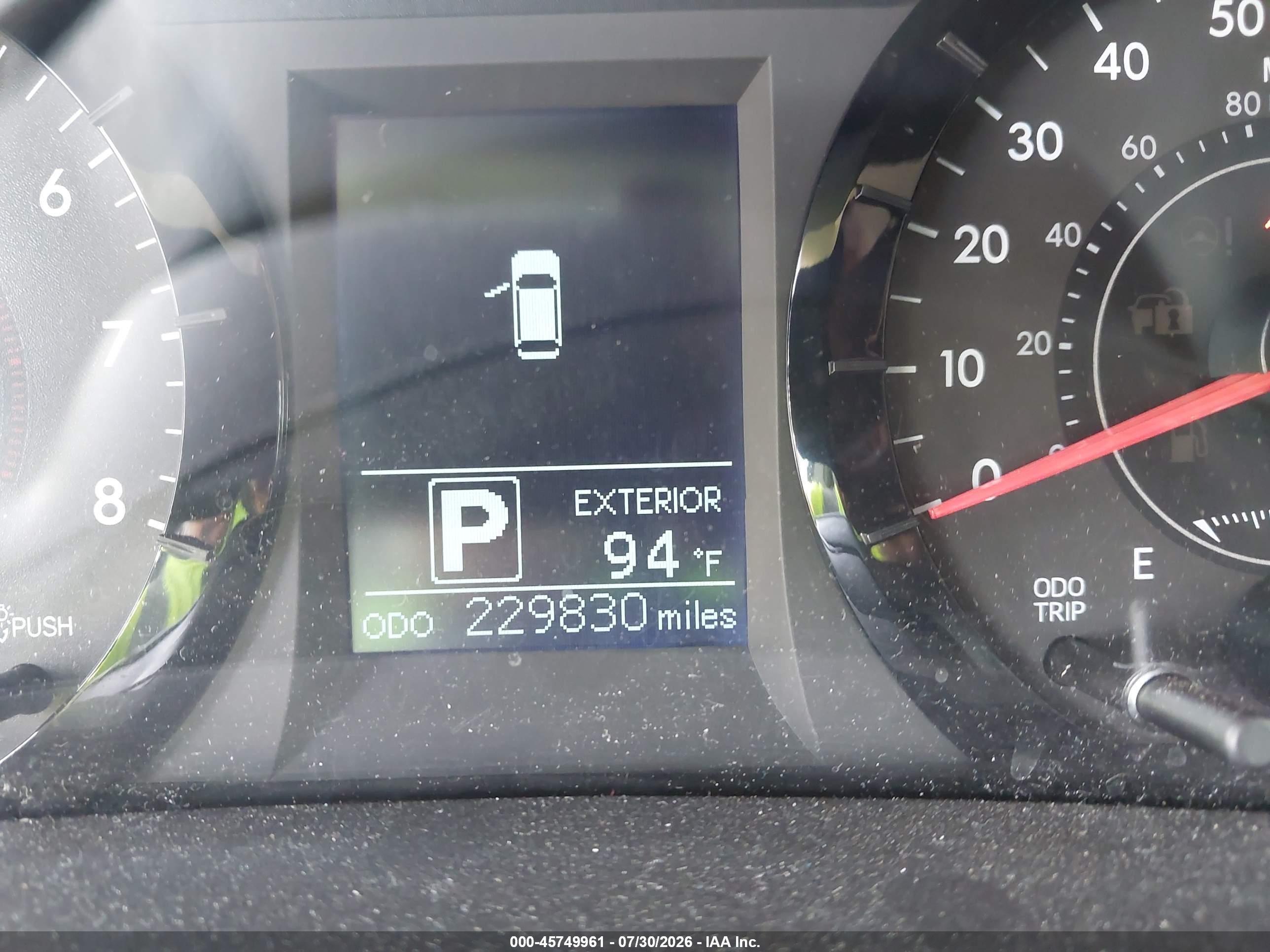 2015 Toyota Sienna Le 7 Passenger Blue vin: 5TDJK3DC8FS118355