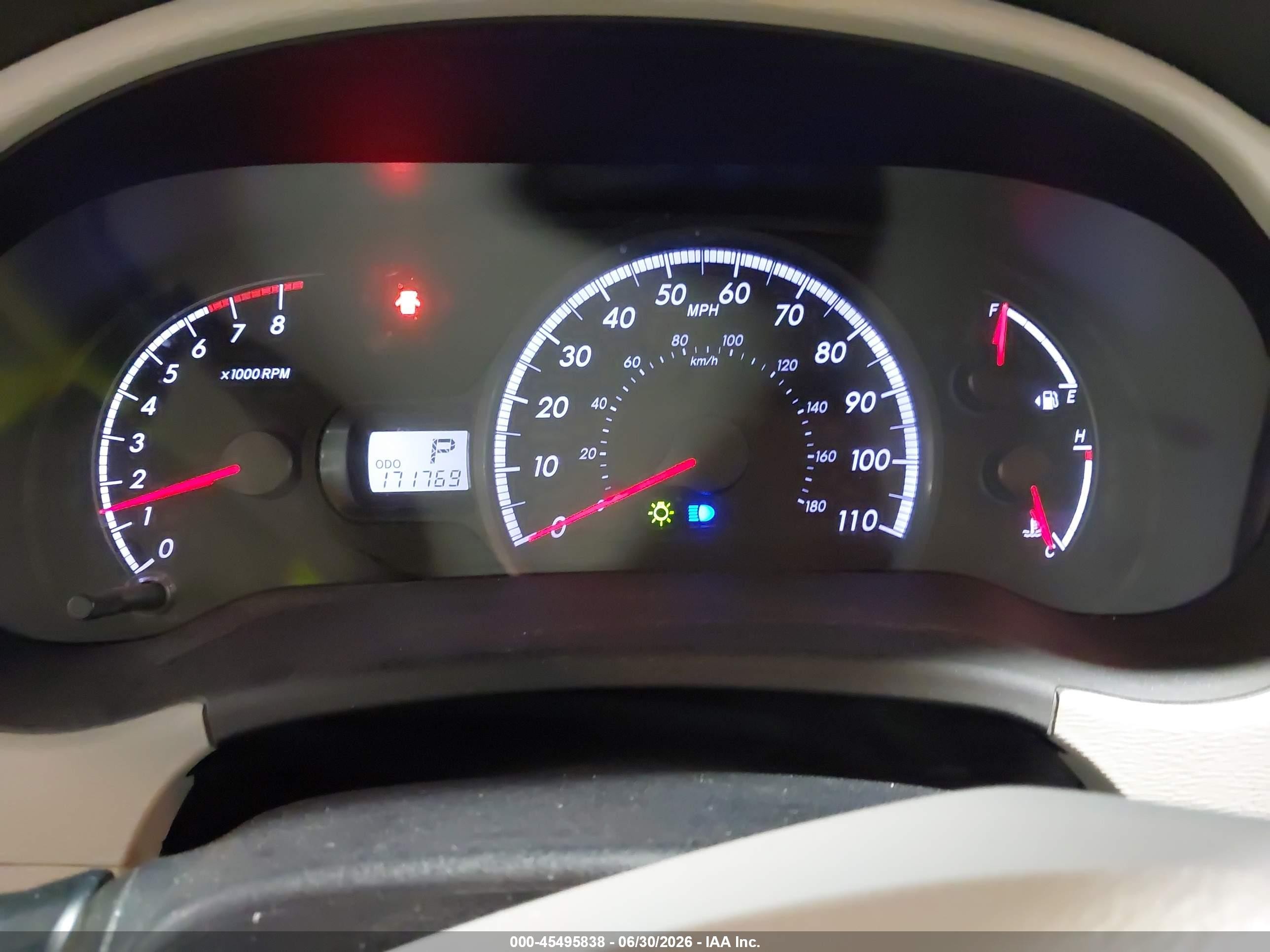 2012 Toyota Sienna Le 7 Passenger Black vin: 5TDJK3DCXCS042245