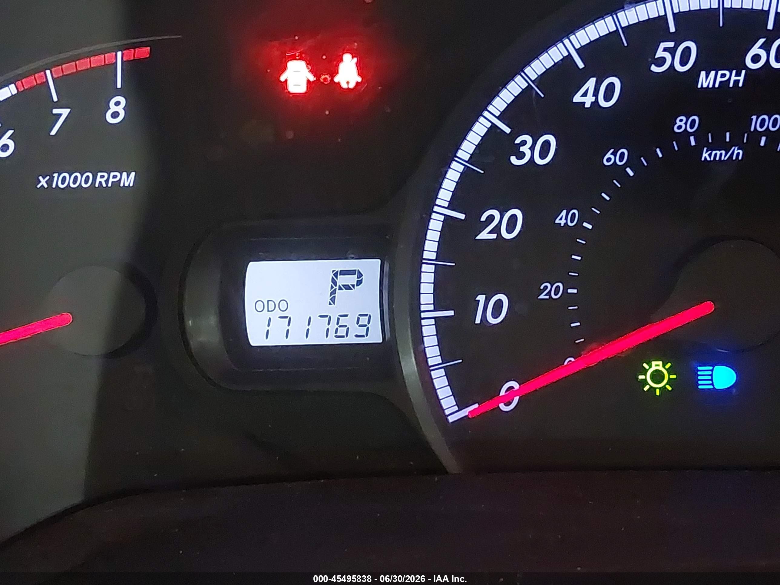2012 Toyota Sienna Le 7 Passenger Black vin: 5TDJK3DCXCS042245
