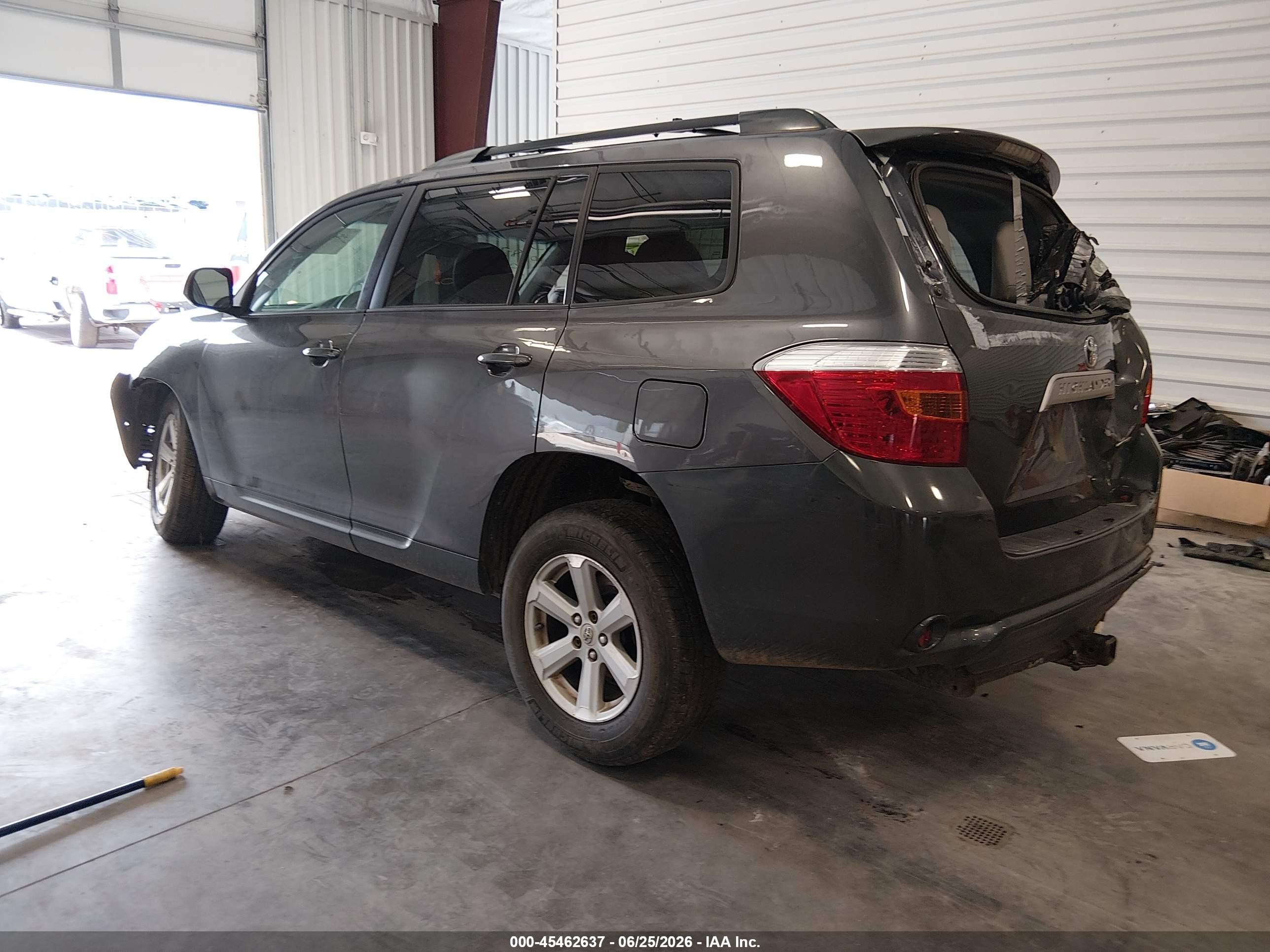 2010 Toyota Highlander Se V6 Gray vin: 5TDJK3EH0AS023677