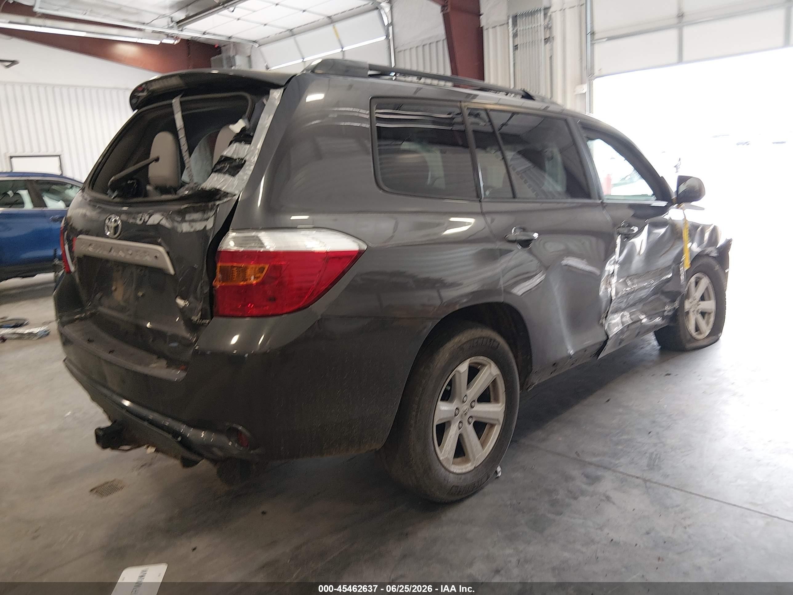 2010 Toyota Highlander Se V6 Gray vin: 5TDJK3EH0AS023677