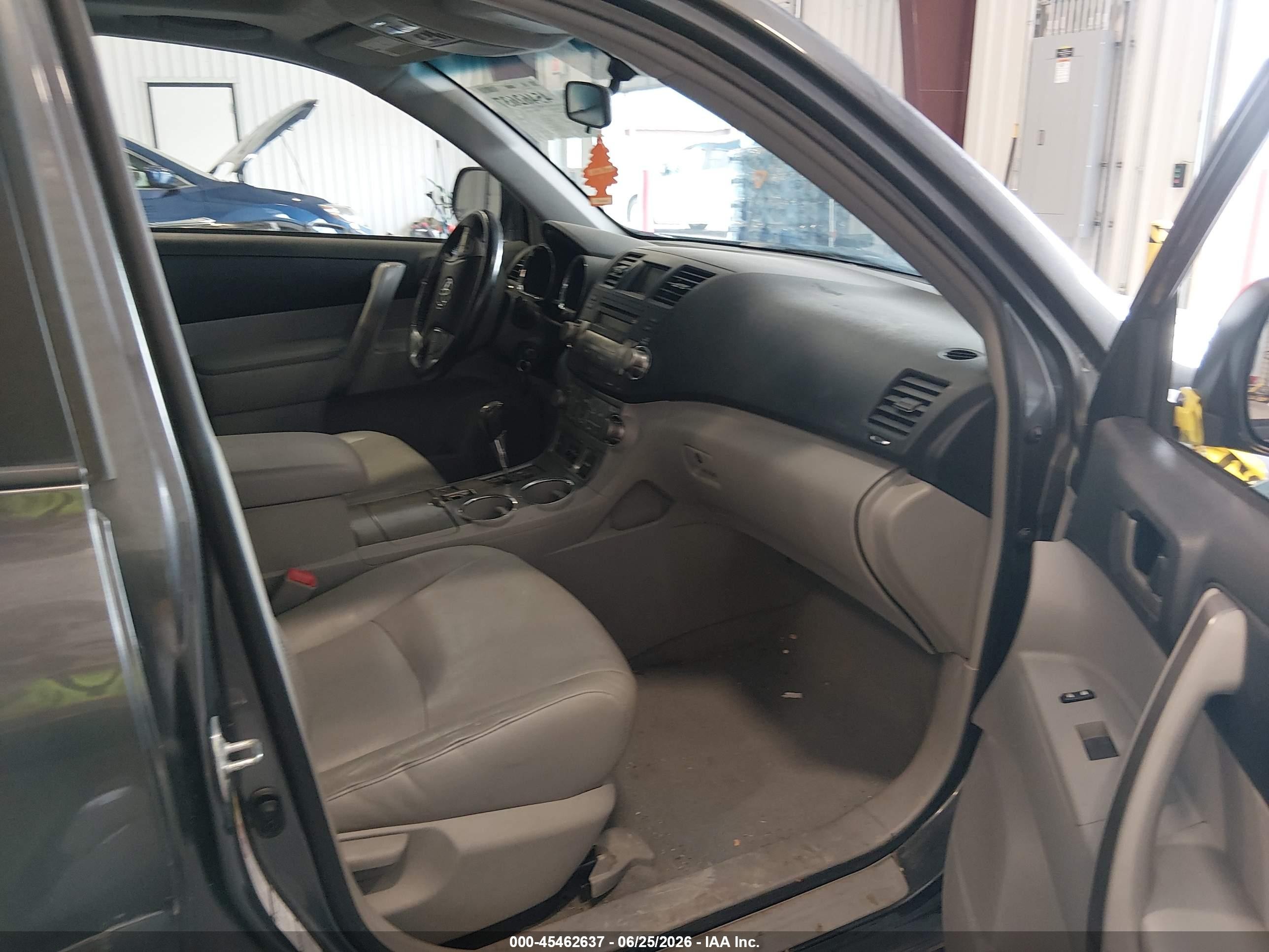 2010 Toyota Highlander Se V6 Gray vin: 5TDJK3EH0AS023677