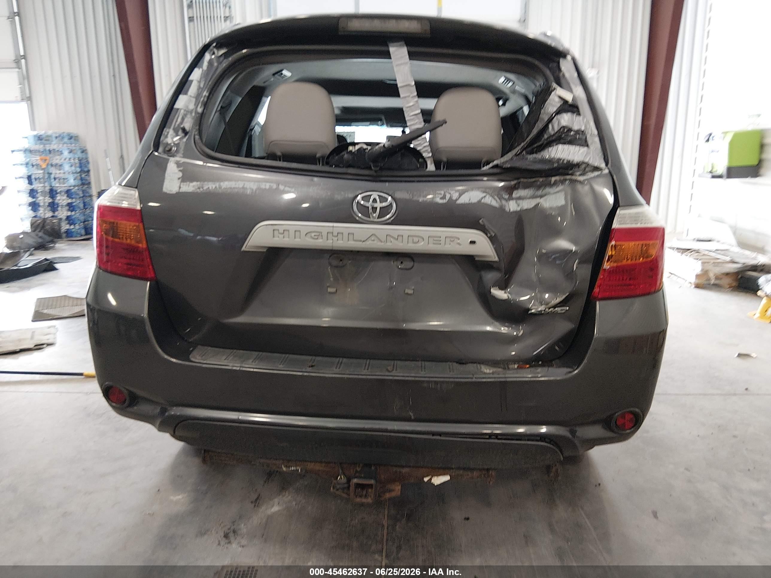 2010 Toyota Highlander Se V6 Gray vin: 5TDJK3EH0AS023677
