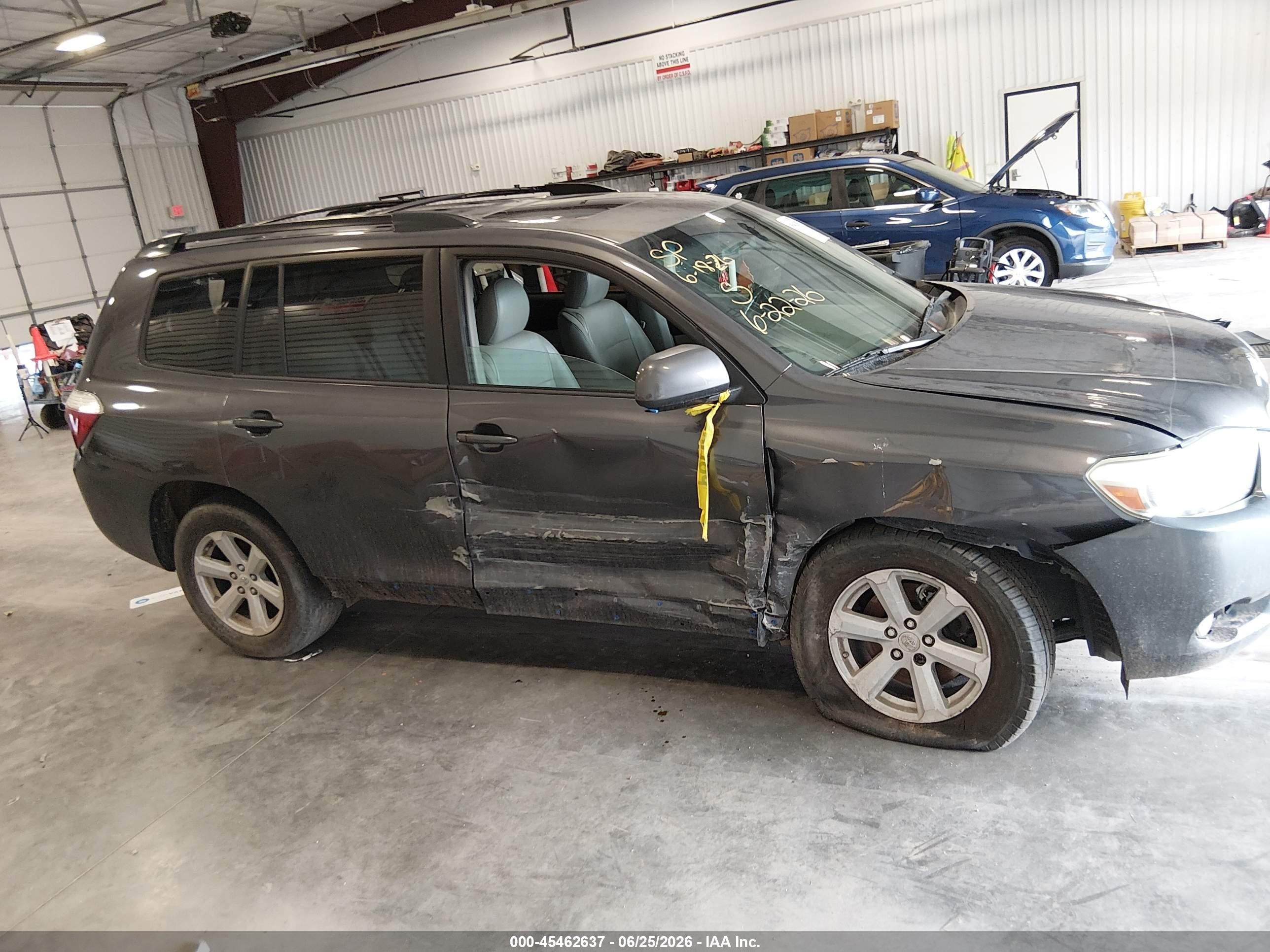 2010 Toyota Highlander Se V6 Gray vin: 5TDJK3EH0AS023677