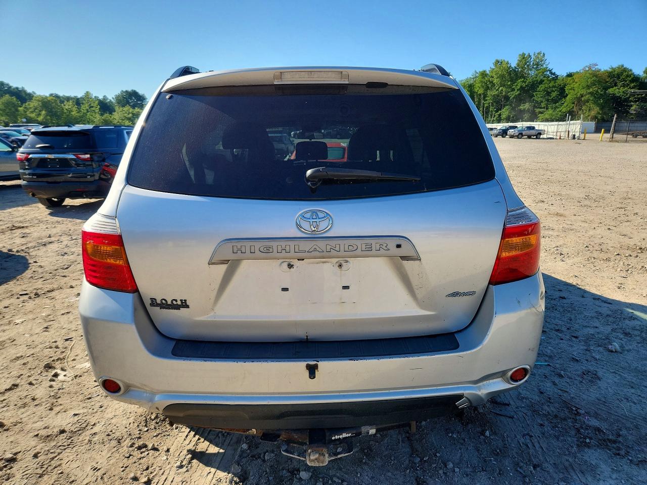 2010 Toyota Highlander Se Silver vin: 5TDJK3EH1AS012607