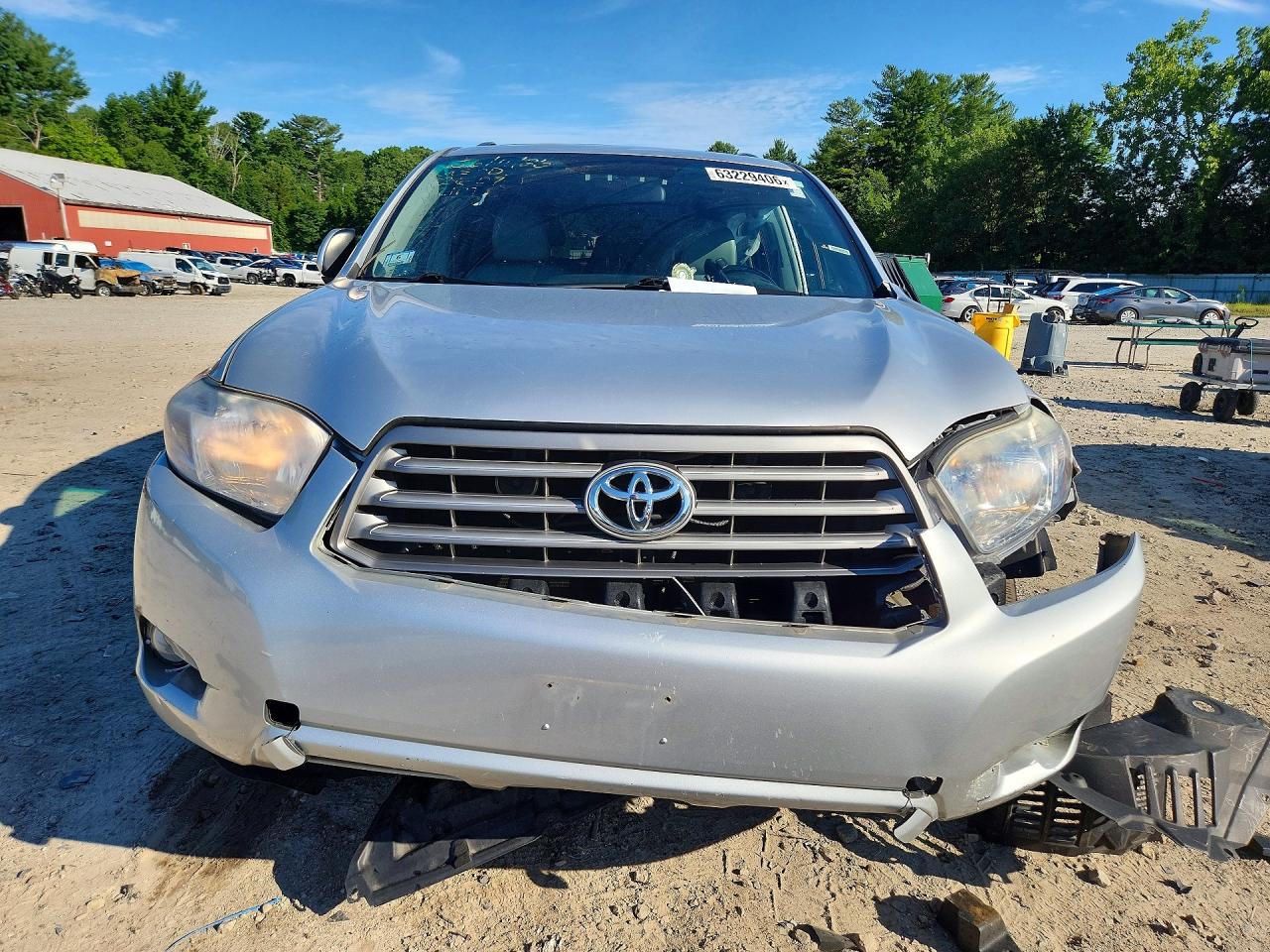 2010 Toyota Highlander Se Silver vin: 5TDJK3EH1AS012607
