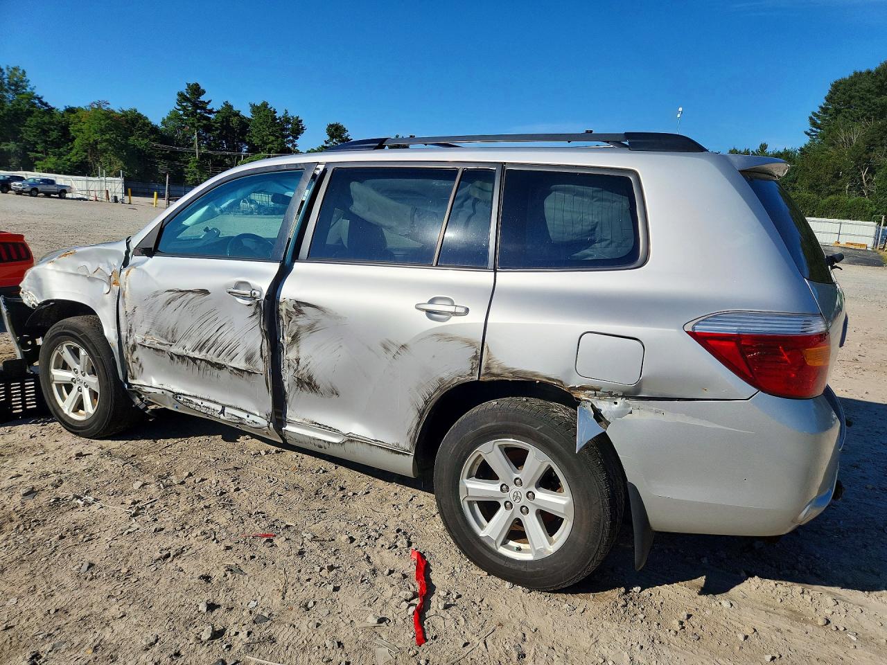 2010 Toyota Highlander Se Silver vin: 5TDJK3EH1AS012607