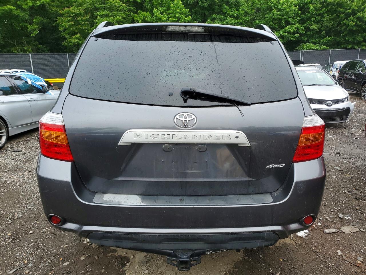 2010 Toyota Highlander Se Gray vin: 5TDJK3EH1AS017063