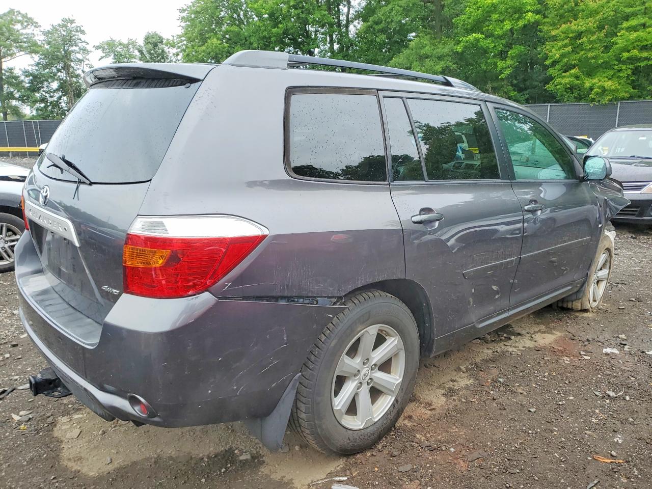 2010 Toyota Highlander Se Gray vin: 5TDJK3EH1AS017063
