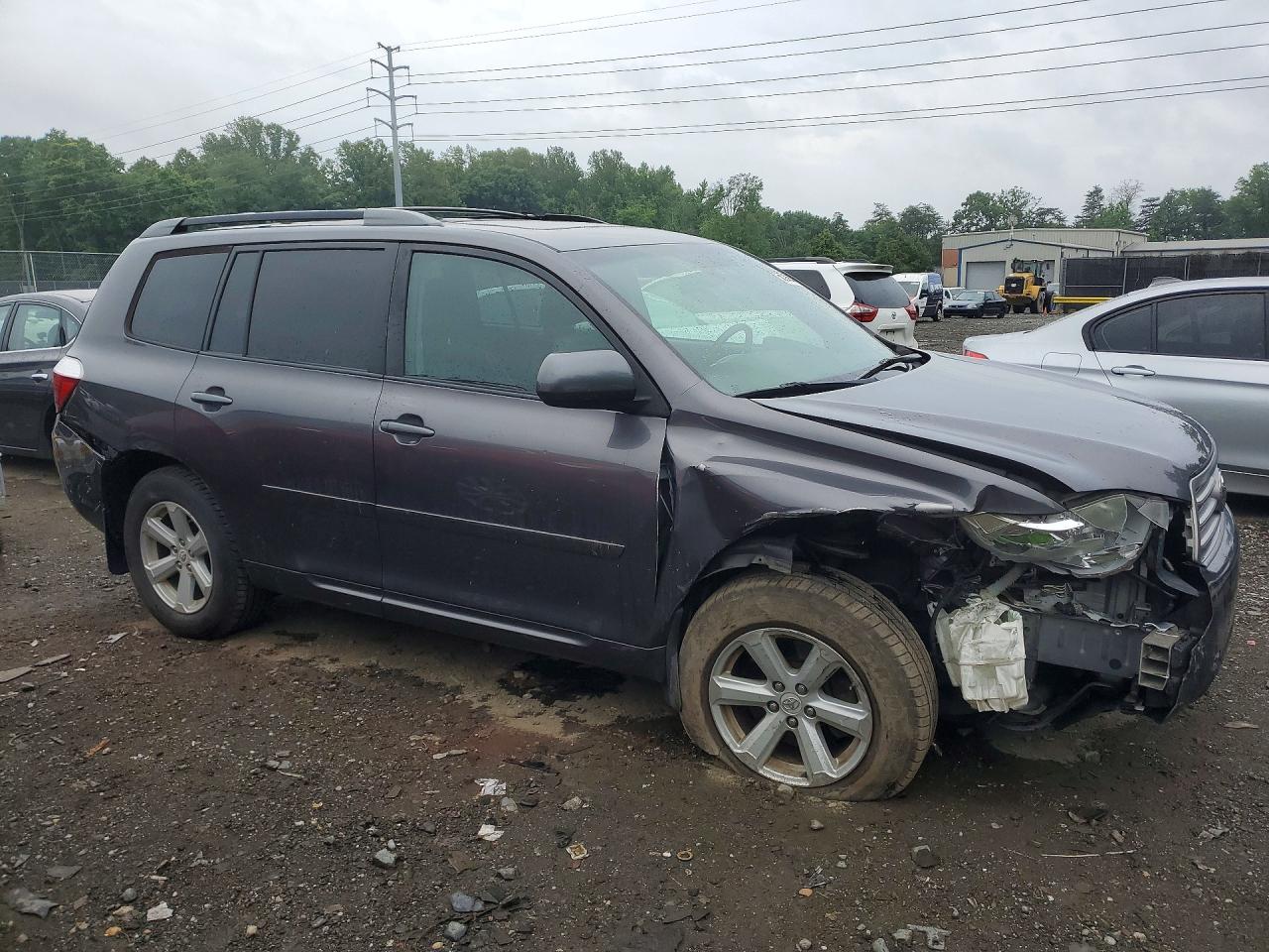 2010 Toyota Highlander Se Gray vin: 5TDJK3EH1AS017063
