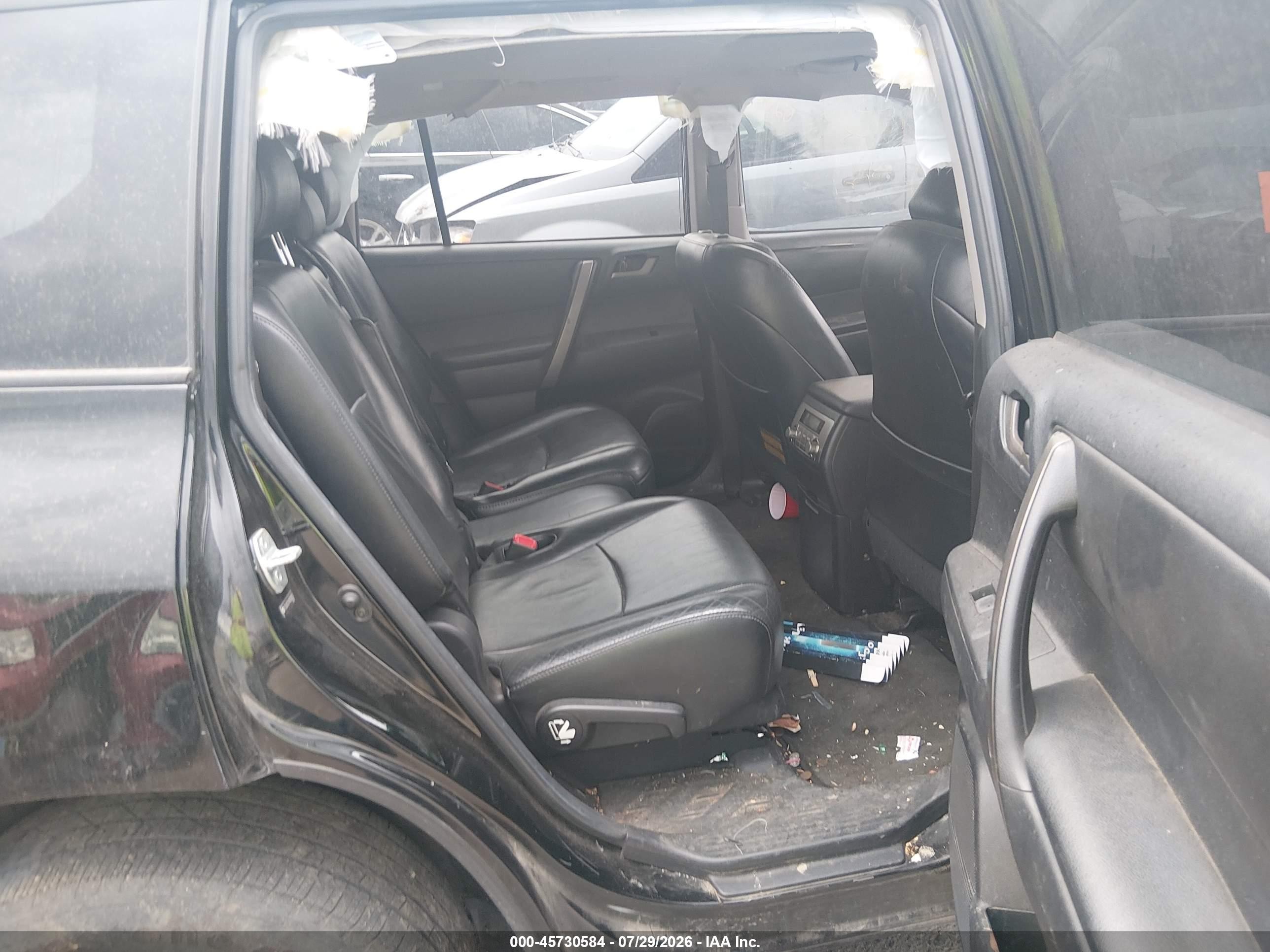 2010 Toyota Highlander Se V6 Черный vin: 5TDJK3EH1AS030623