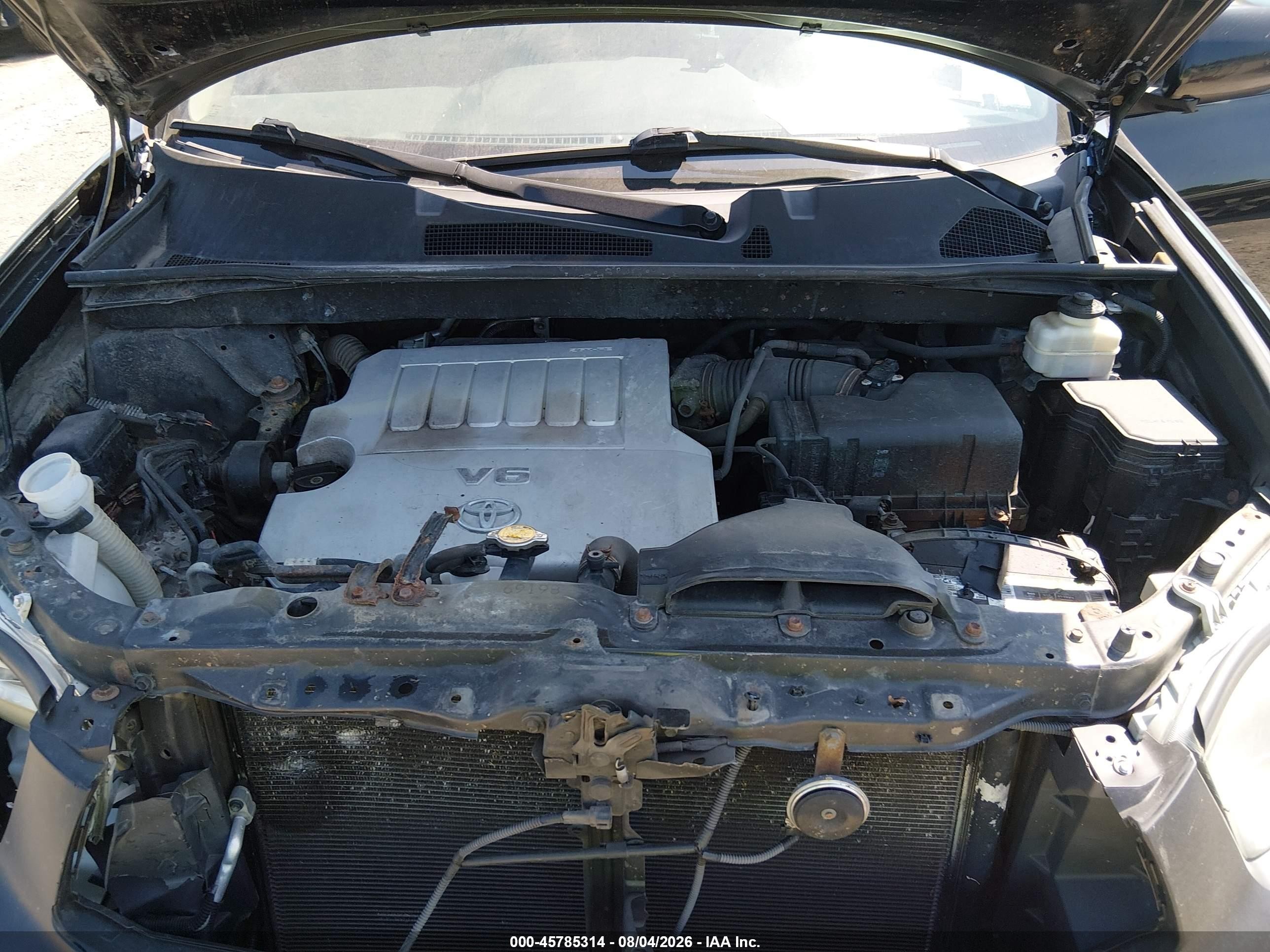 2010 Toyota Highlander Se V6 Black vin: 5TDJK3EH1AS040181