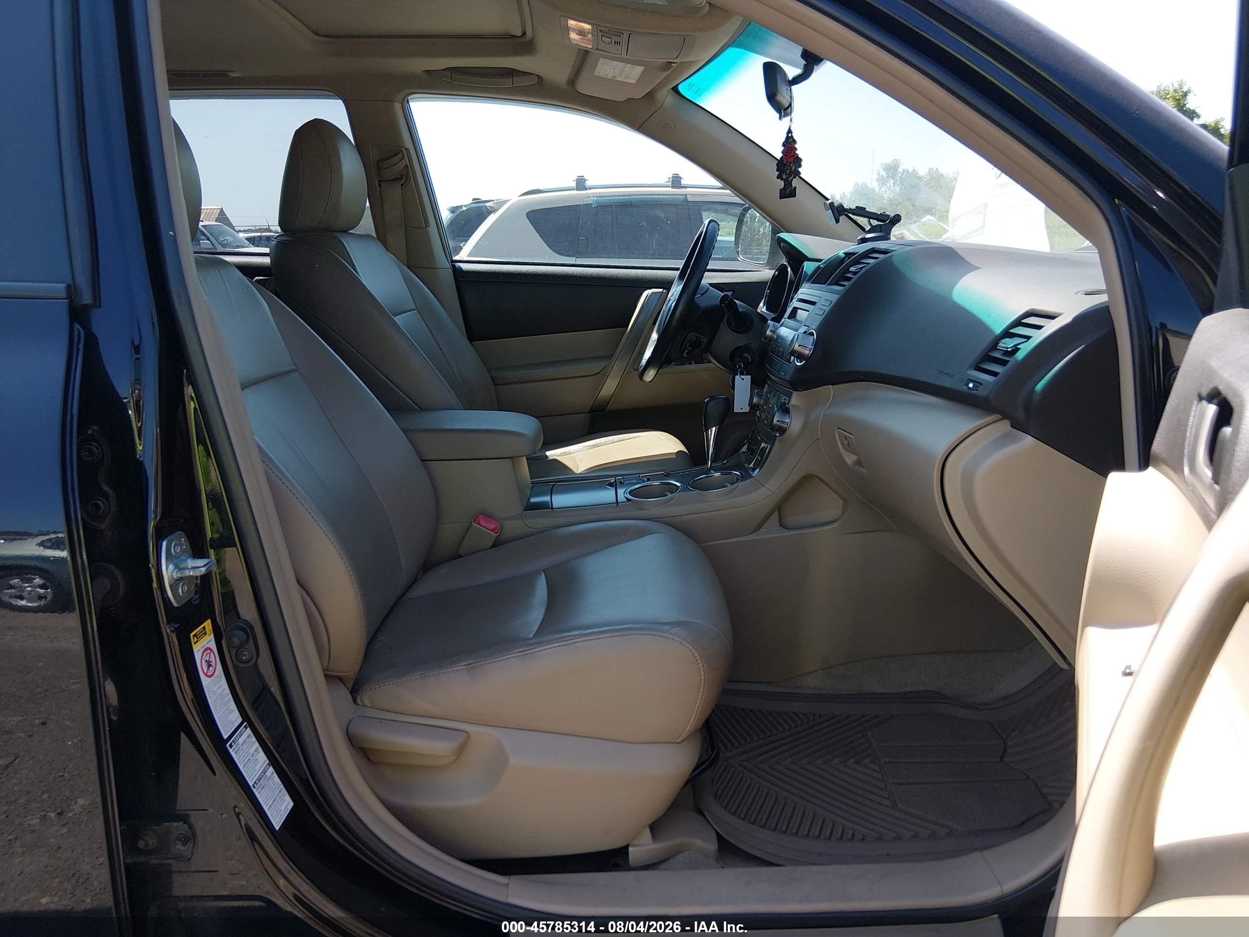 2010 Toyota Highlander Se V6 Black vin: 5TDJK3EH1AS040181