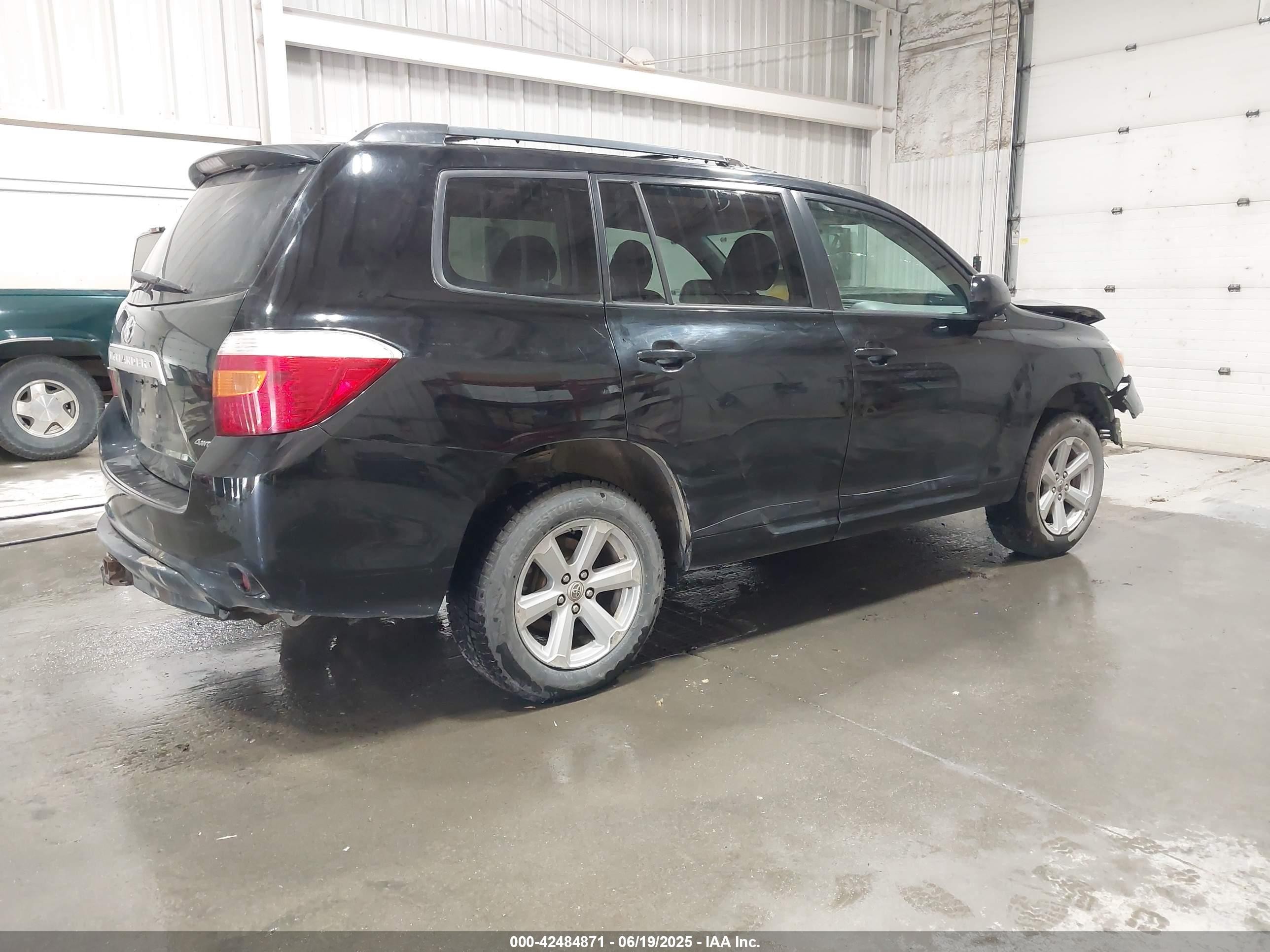 2010 Toyota Highlander Se V6 Black vin: 5TDJK3EH2AS014589