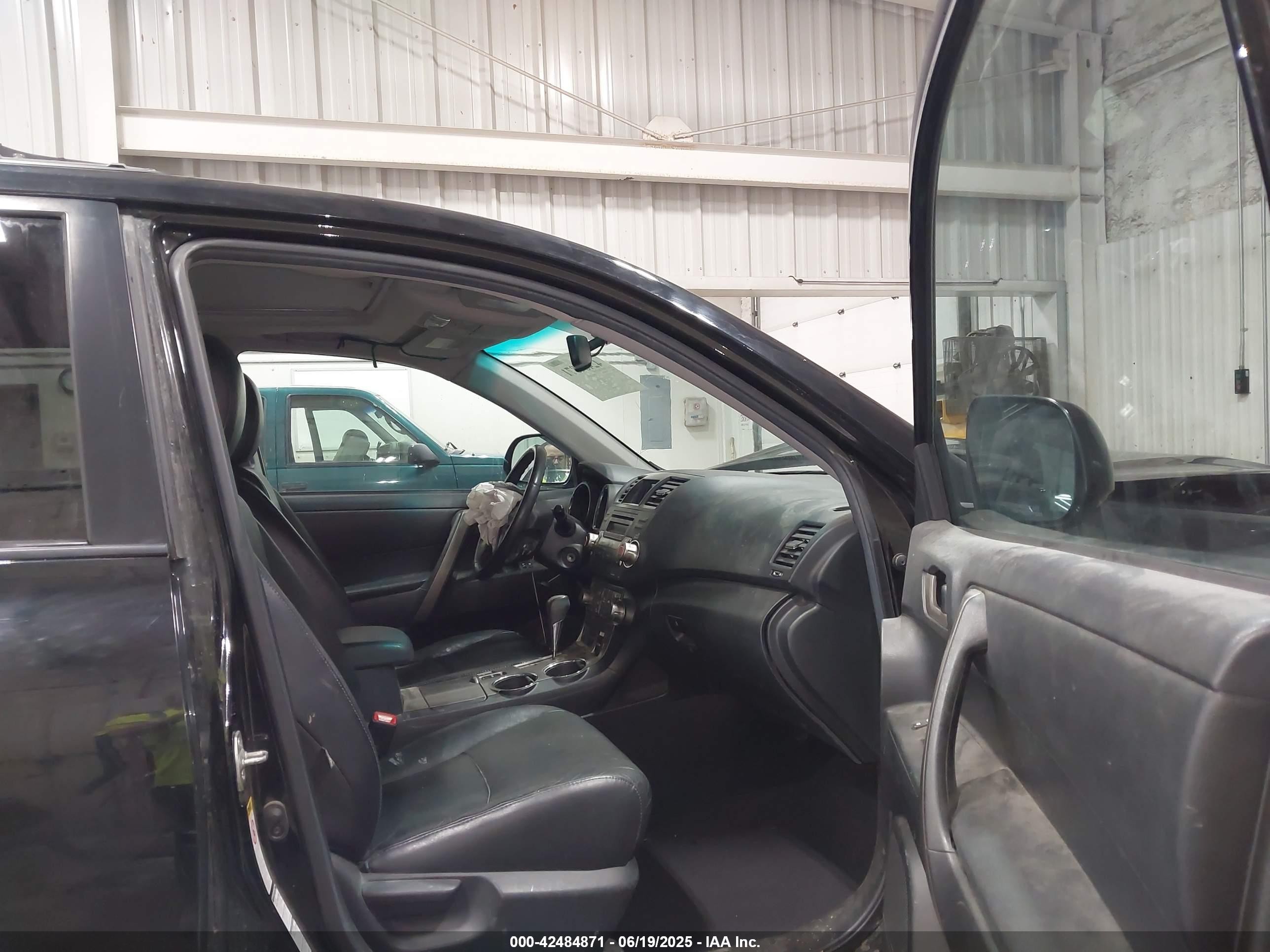 2010 Toyota Highlander Se V6 Black vin: 5TDJK3EH2AS014589