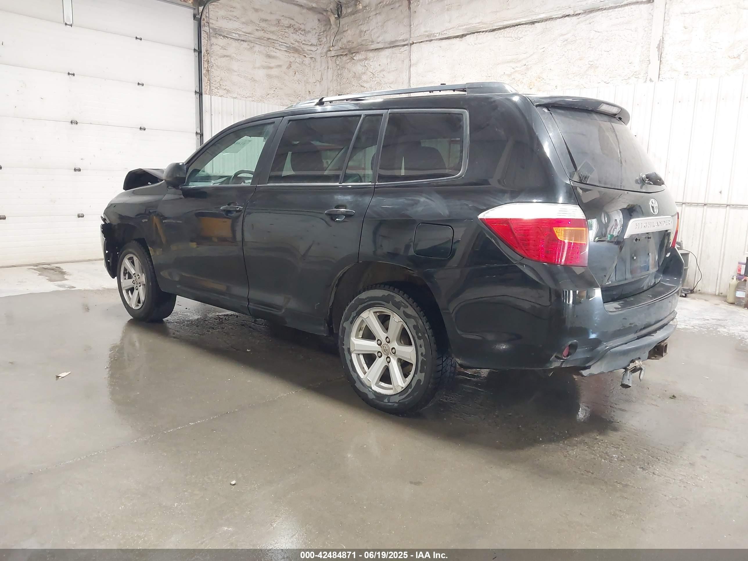 2010 Toyota Highlander Se V6 Black vin: 5TDJK3EH2AS014589