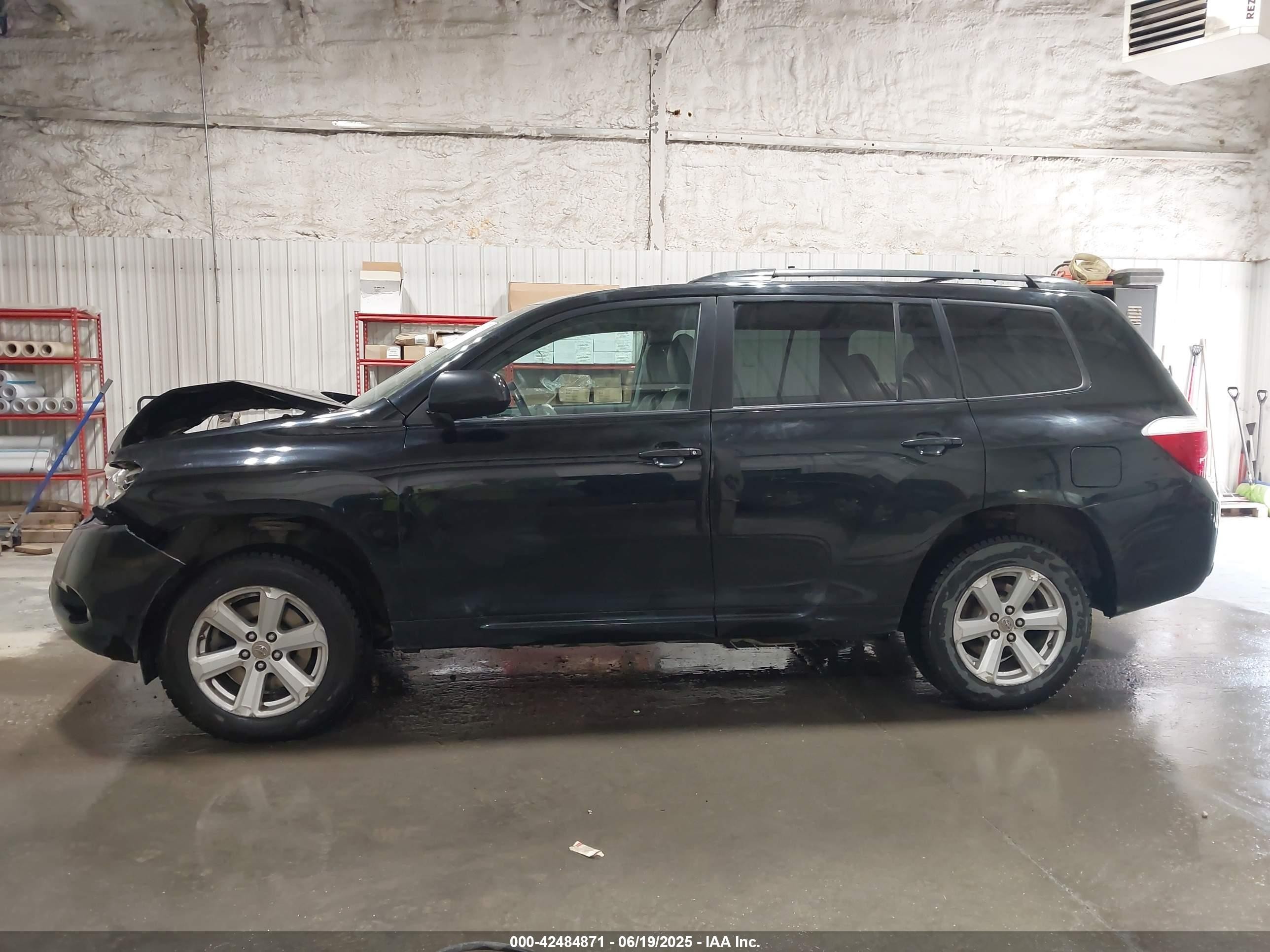 2010 Toyota Highlander Se V6 Black vin: 5TDJK3EH2AS014589