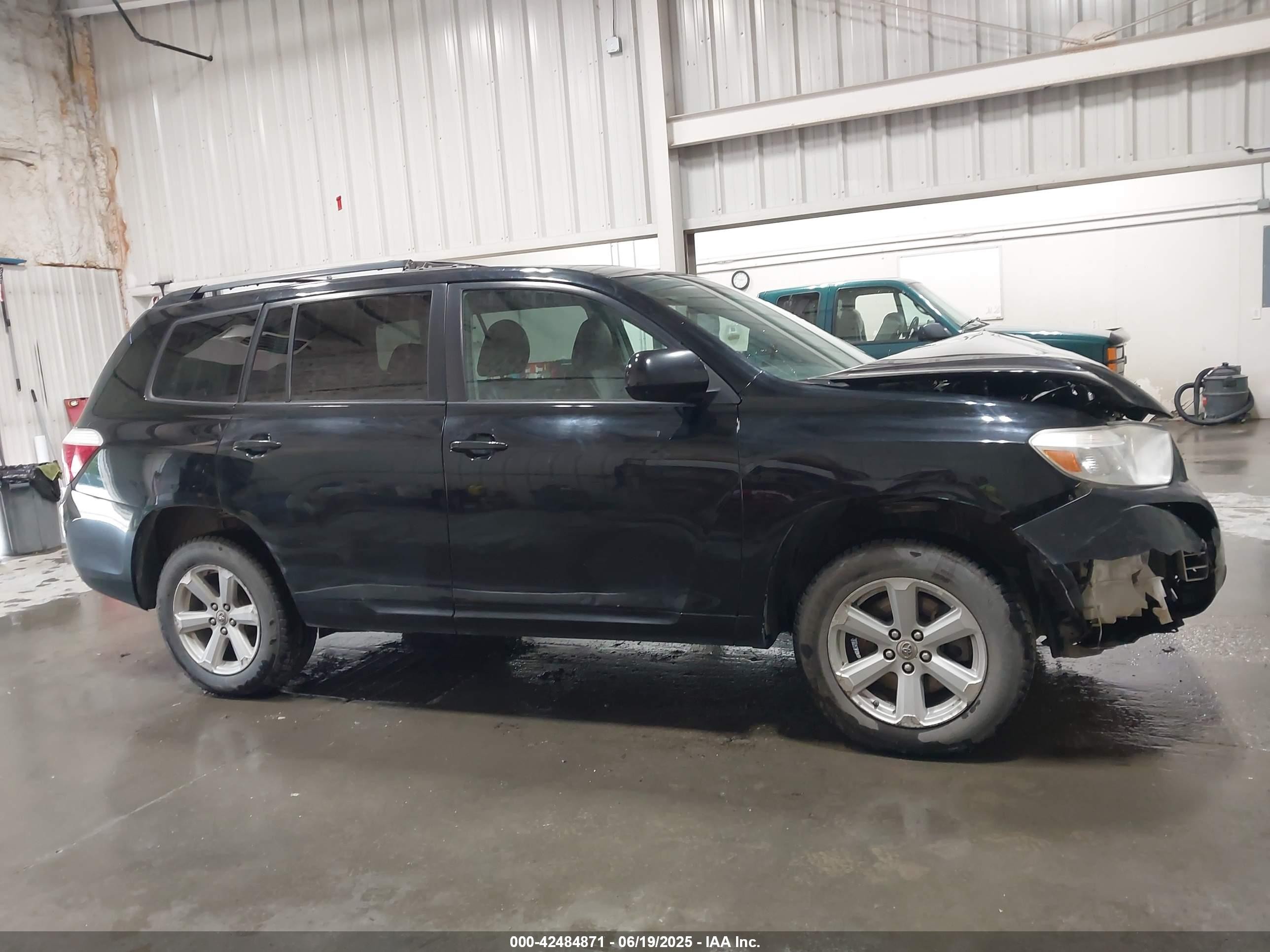 2010 Toyota Highlander Se V6 Black vin: 5TDJK3EH2AS014589
