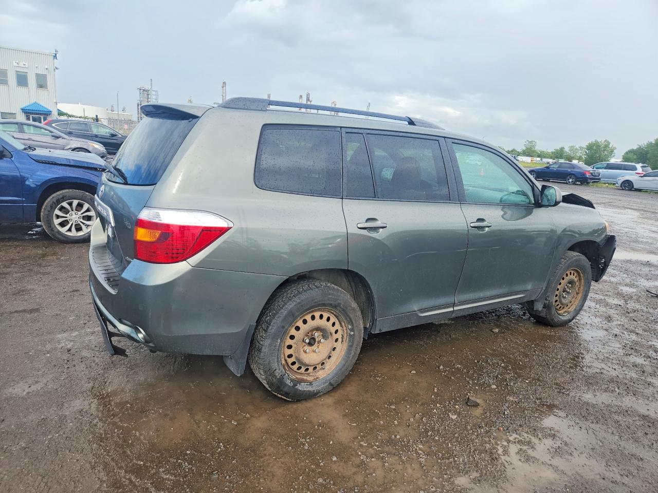 2010 Toyota Highlander Se Gray vin: 5TDJK3EH2AS019727