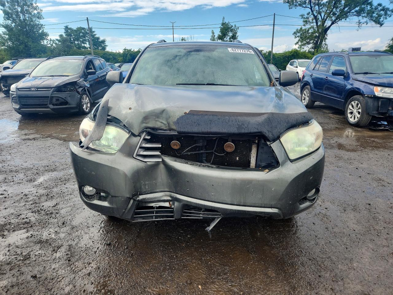 2010 Toyota Highlander Se Gray vin: 5TDJK3EH2AS019727