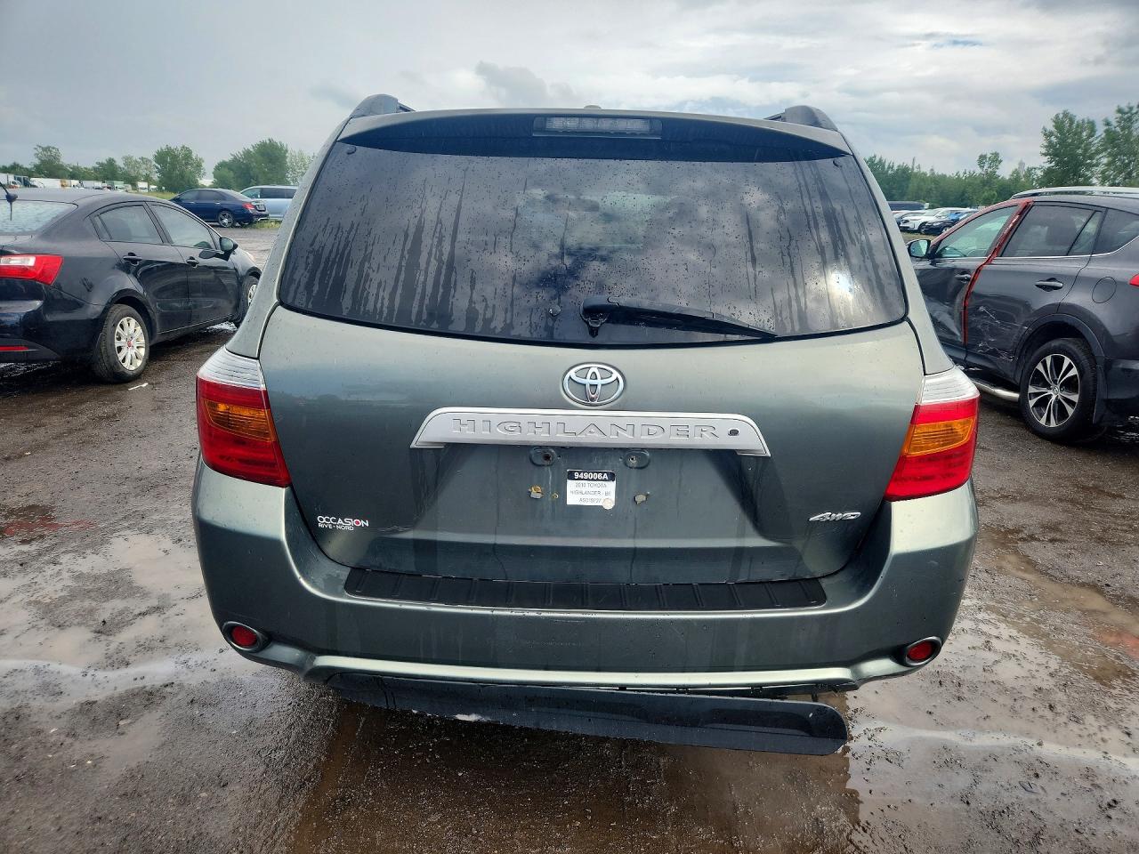 2010 Toyota Highlander Se Gray vin: 5TDJK3EH2AS019727