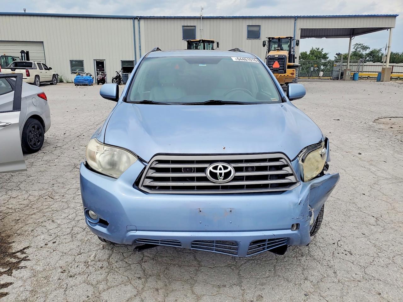 2010 Toyota Highlander Se Blue vin: 5TDJK3EH4AS011371