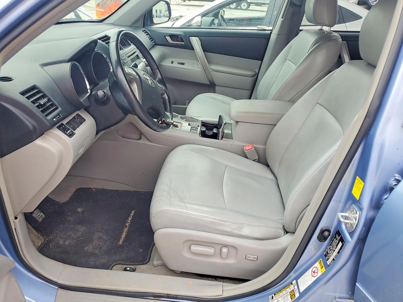 2010 Toyota Highlander Se Blue vin: 5TDJK3EH4AS011371