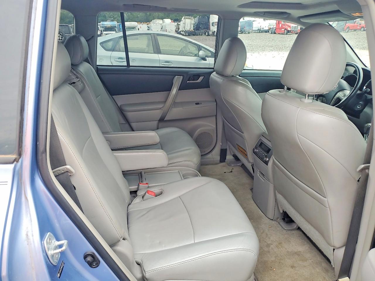 2010 Toyota Highlander Se Blue vin: 5TDJK3EH4AS011371