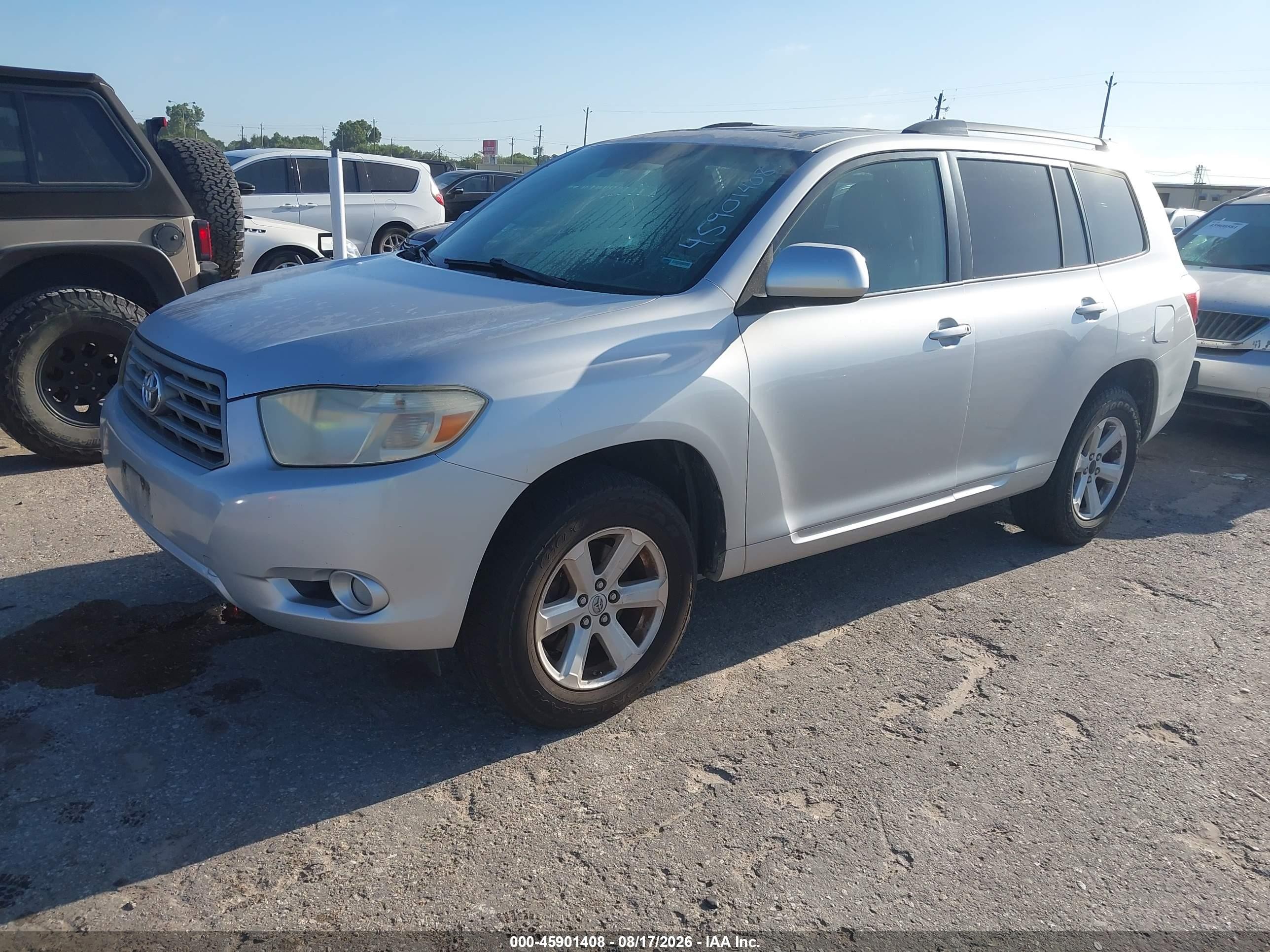 2010 Toyota Highlander Se V6 Серебряный vin: 5TDJK3EH4AS014139