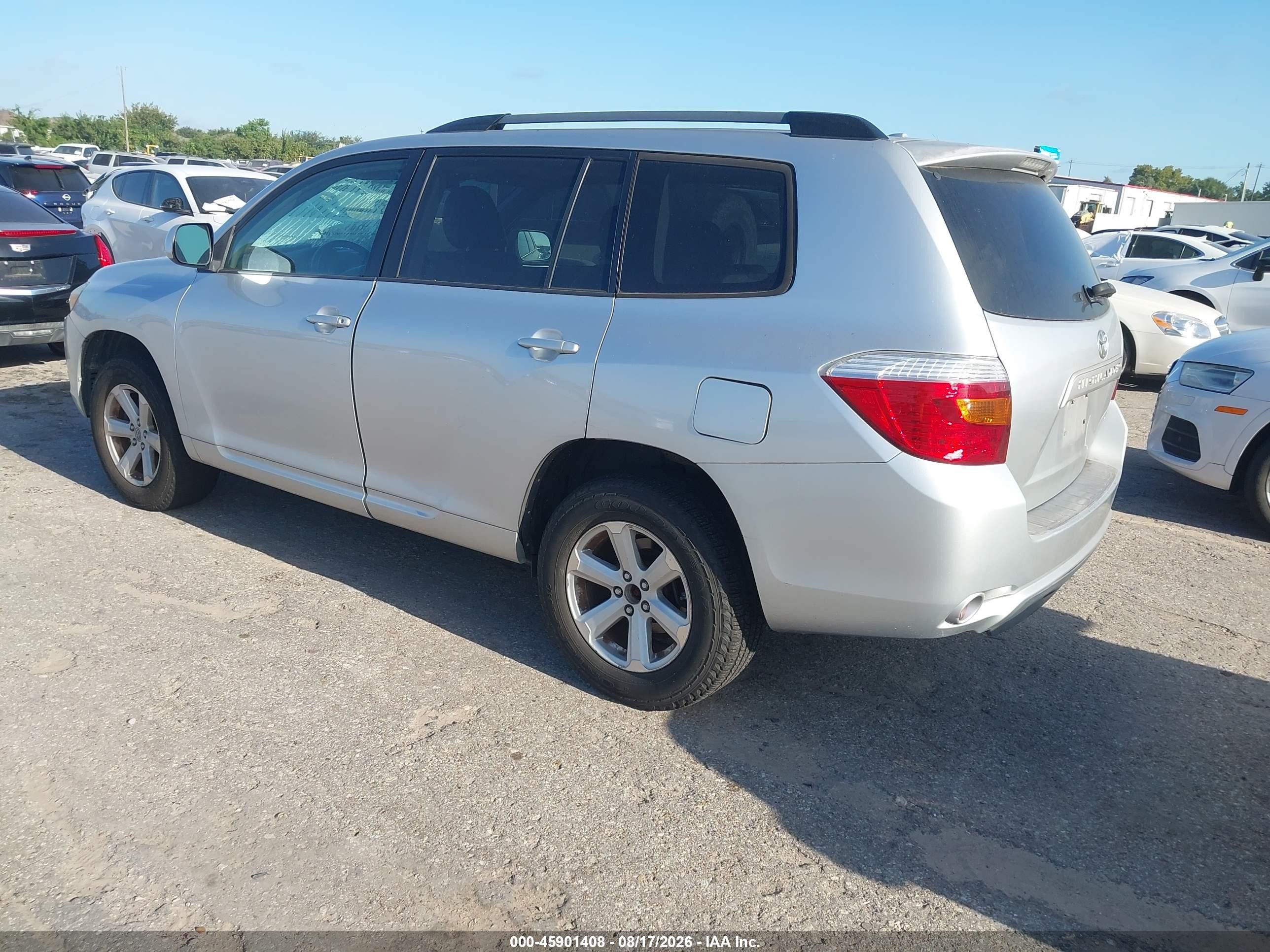2010 Toyota Highlander Se V6 Серебряный vin: 5TDJK3EH4AS014139