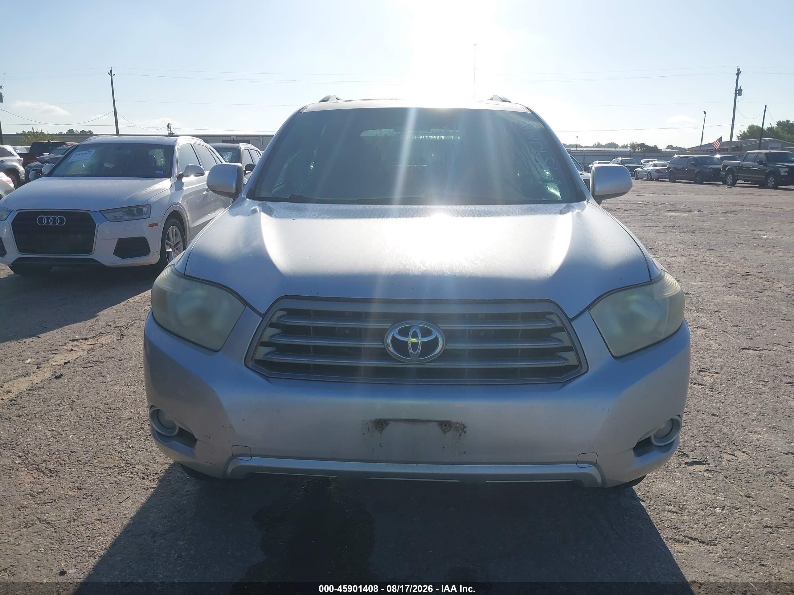 2010 Toyota Highlander Se V6 Серебряный vin: 5TDJK3EH4AS014139