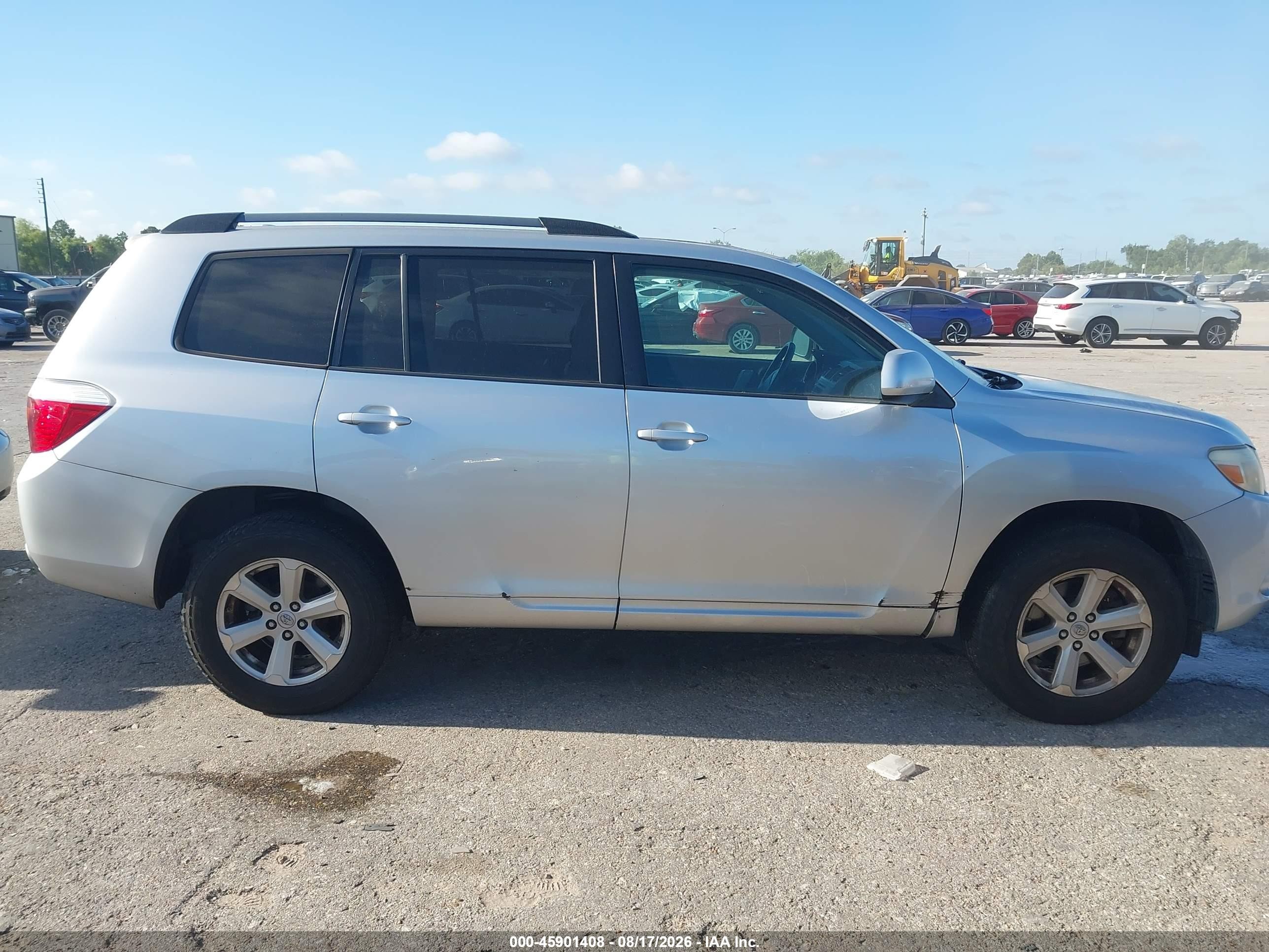2010 Toyota Highlander Se V6 Серебряный vin: 5TDJK3EH4AS014139
