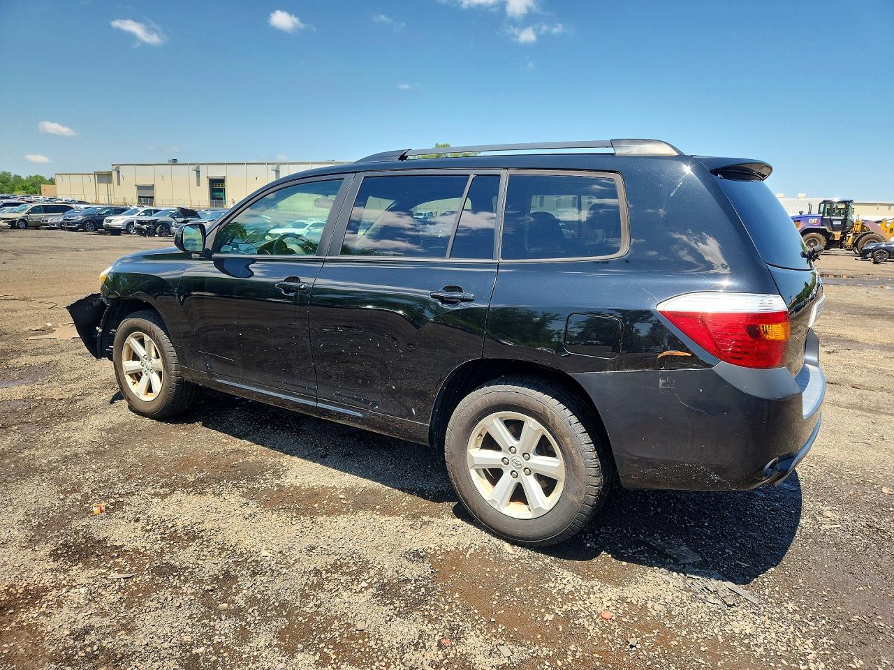 2010 Toyota Highlander Se Black vin: 5TDJK3EH4AS033659