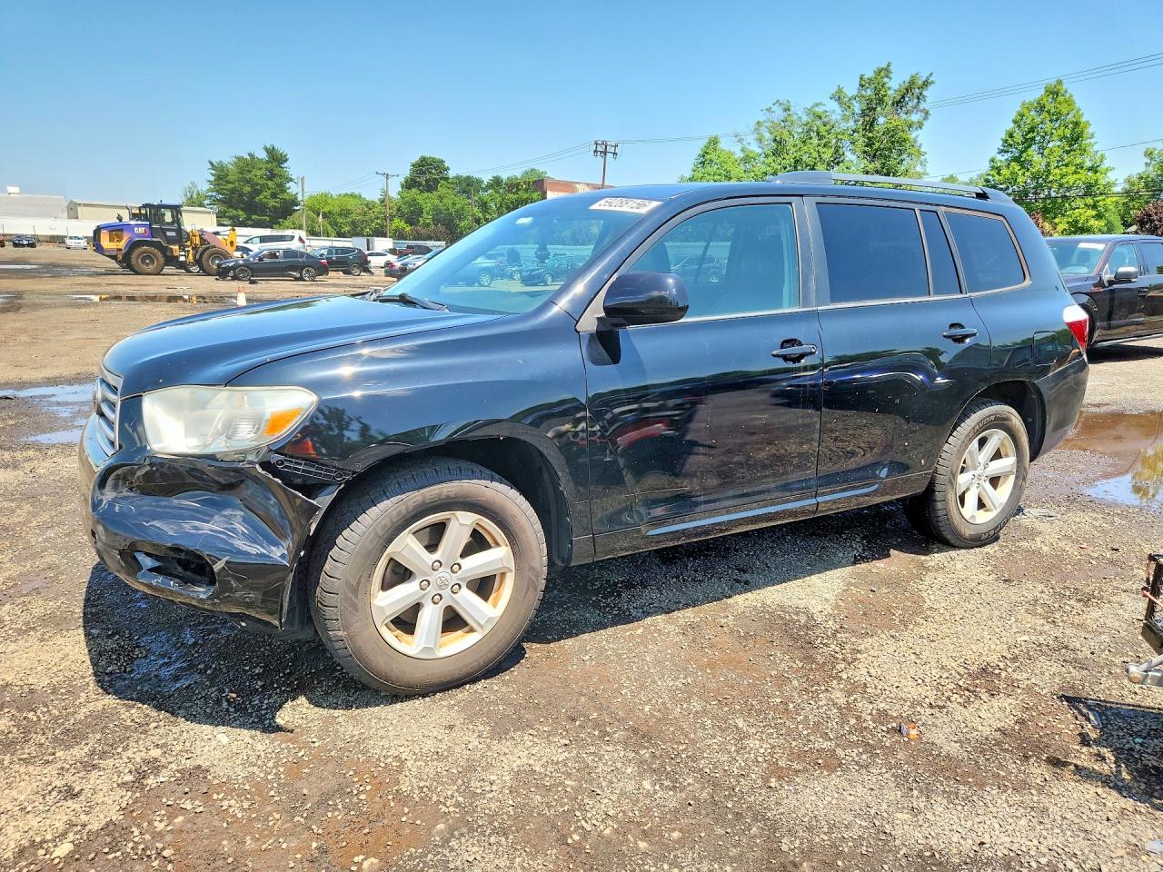 2010 Toyota Highlander Se Black vin: 5TDJK3EH4AS033659