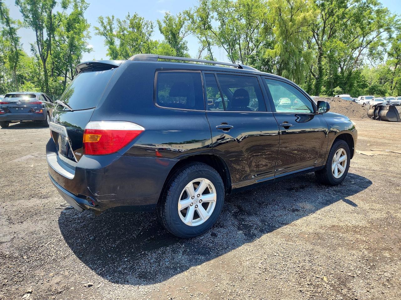 2010 Toyota Highlander Se Black vin: 5TDJK3EH4AS033659