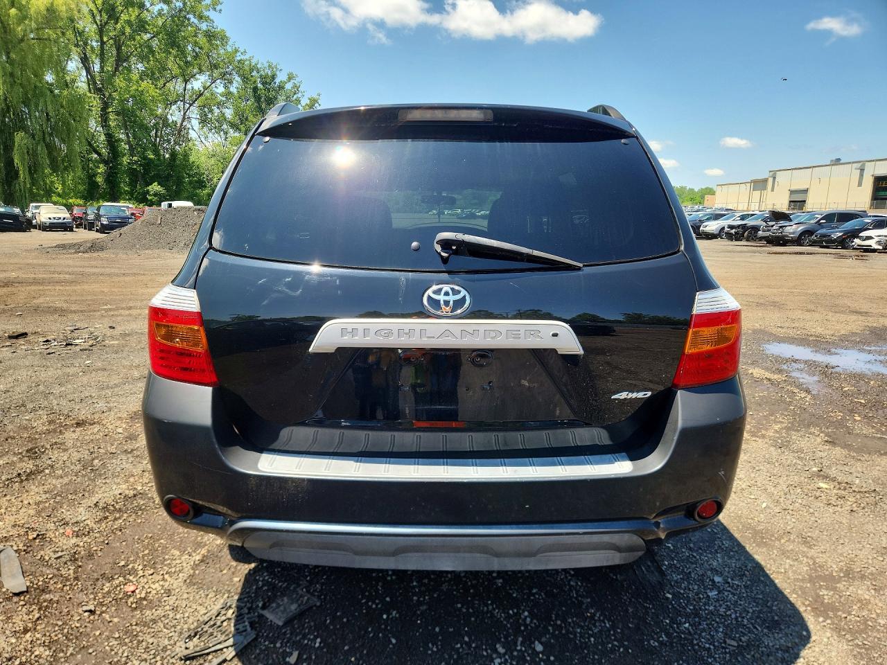 2010 Toyota Highlander Se Black vin: 5TDJK3EH4AS033659
