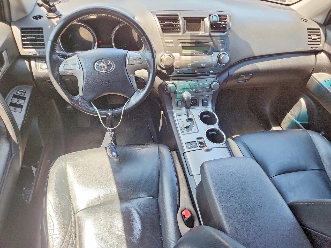 2010 Toyota Highlander Se Black vin: 5TDJK3EH4AS033659