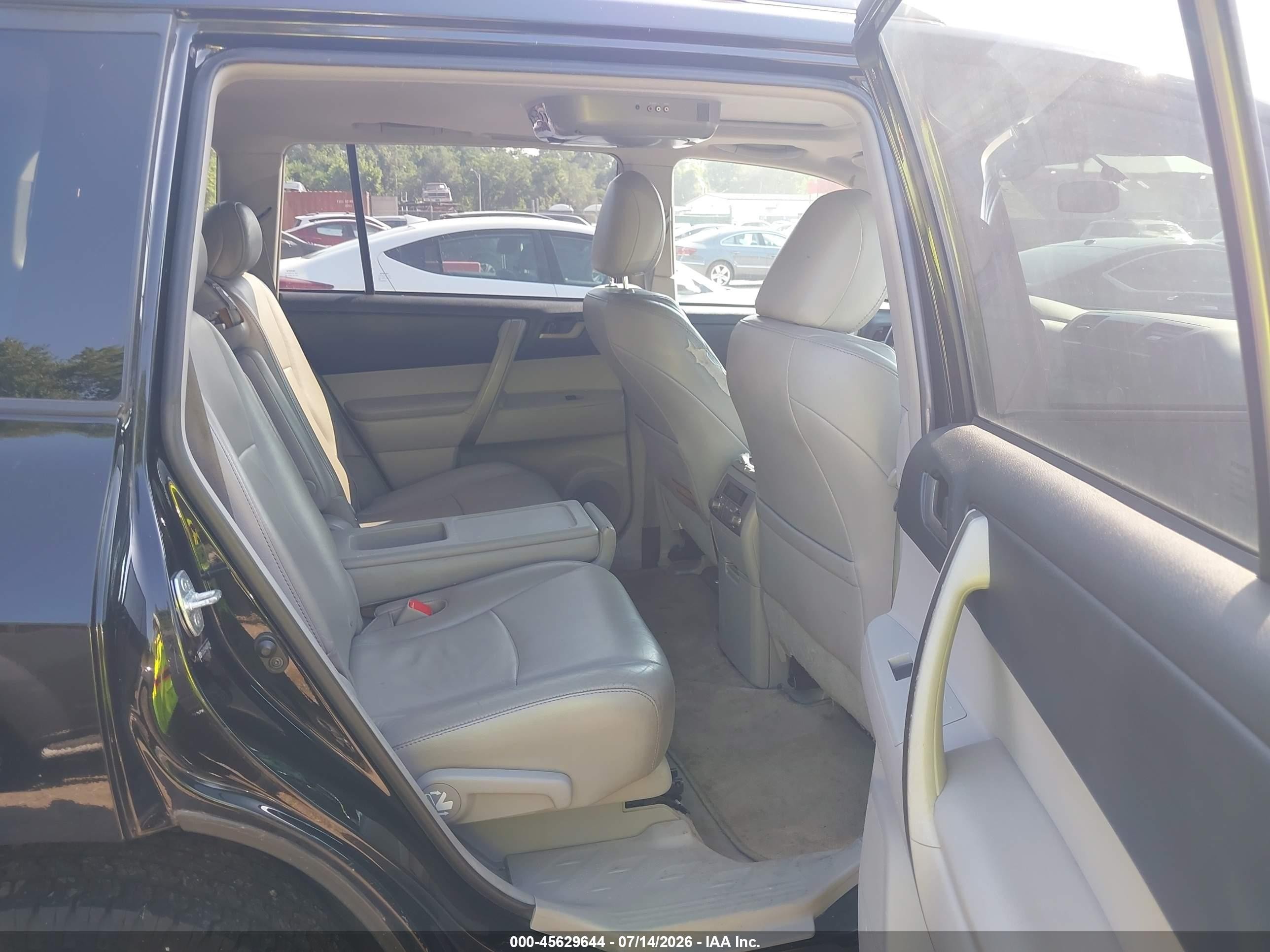 2010 Toyota Highlander Se V6 Black vin: 5TDJK3EH4AS039168